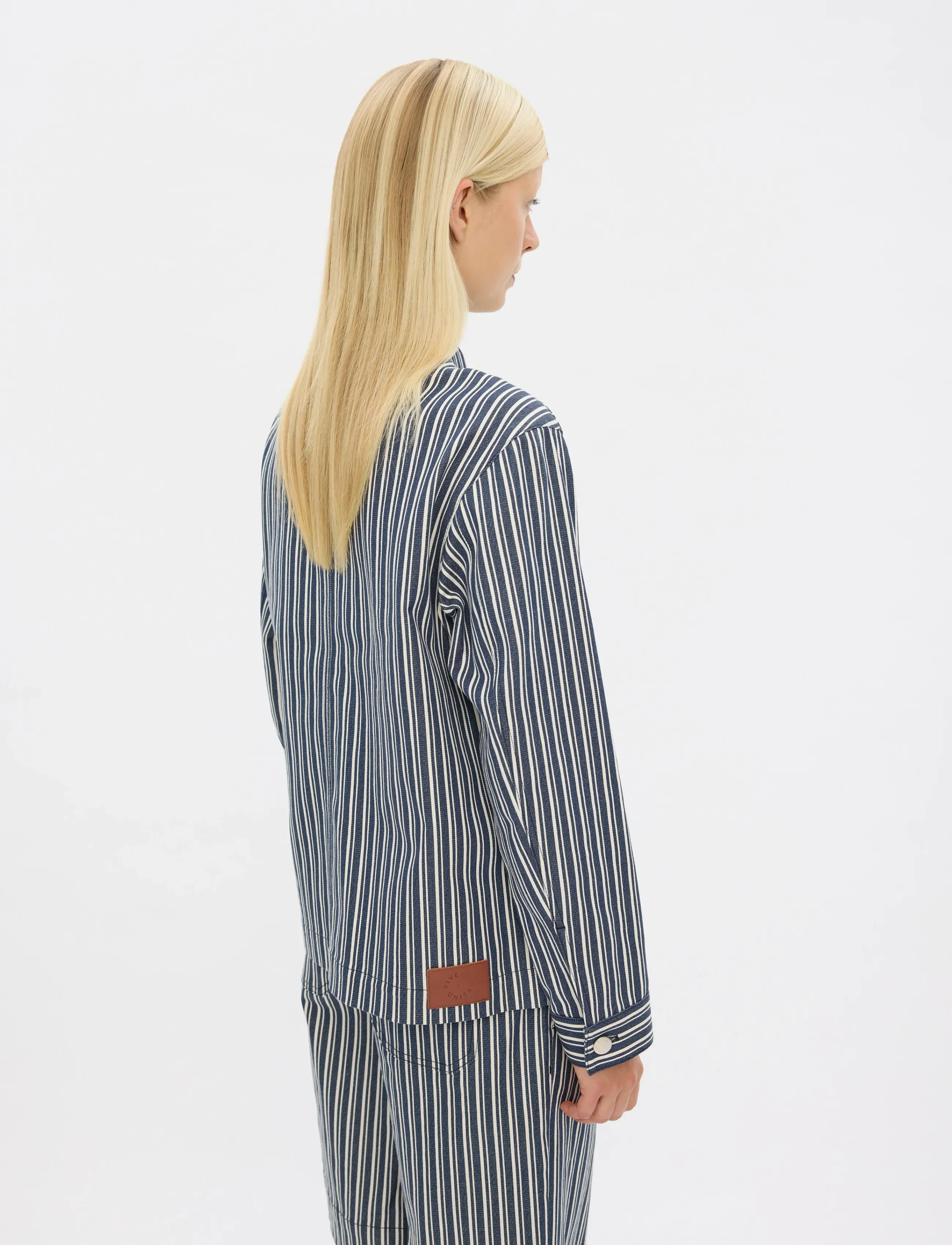 FIVEUNITS - StellaFV - teksatagid - indigo stripe - 4