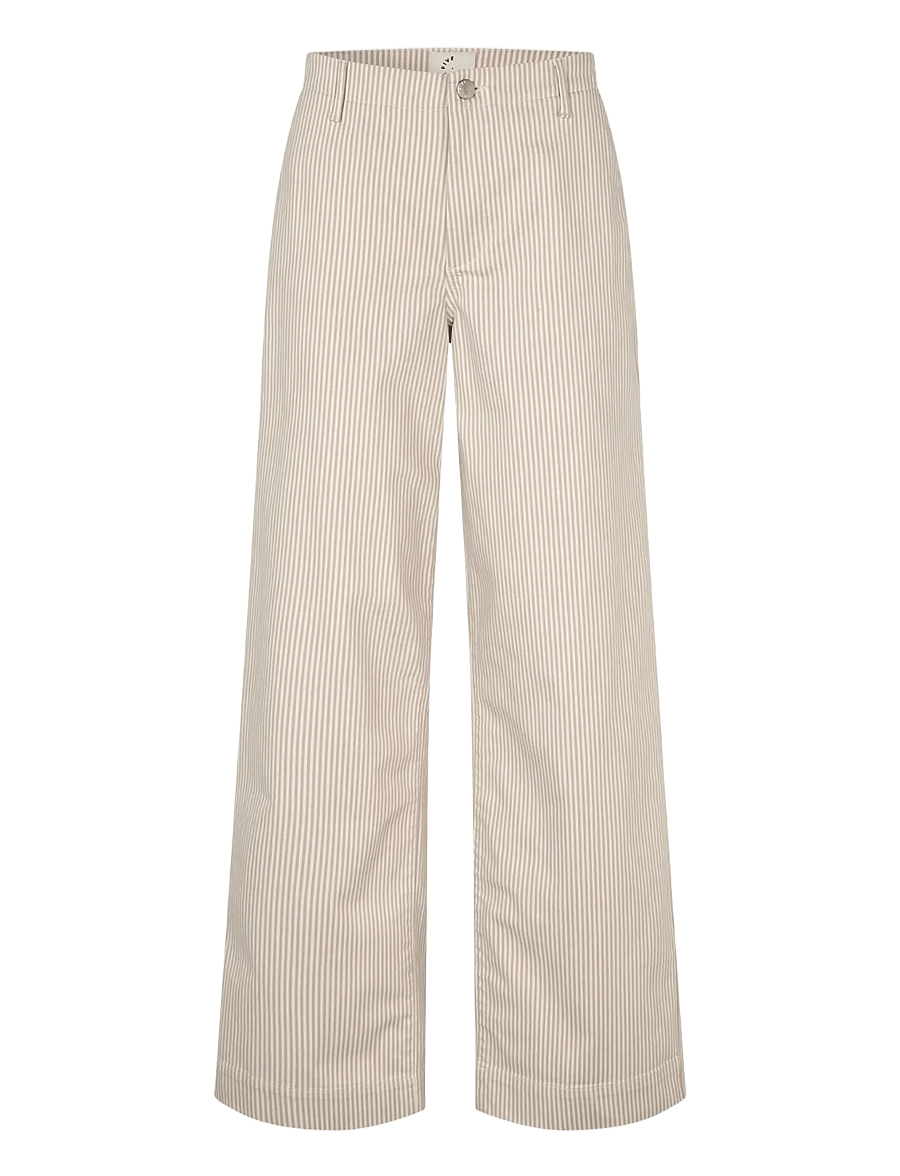 FIVEUNITS - EricaFV - vida byxor - oat milk stripe - 1