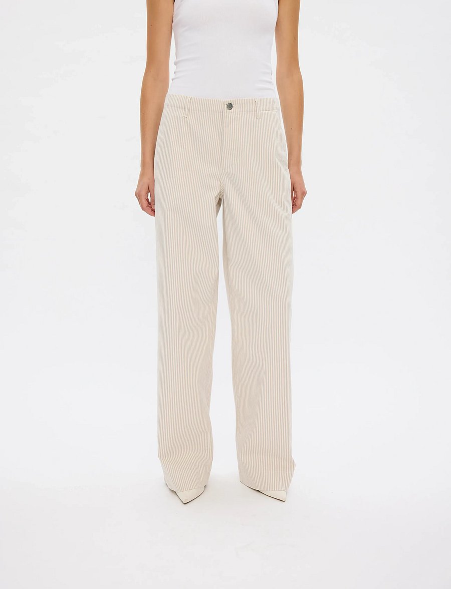 FIVEUNITS - EricaFV - vida byxor - oat milk stripe - 3