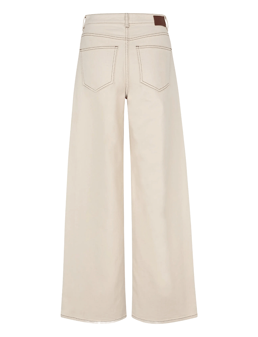 FIVEUNITS - AbbyFV - laia säärega teksad - vanilla bean - 2
