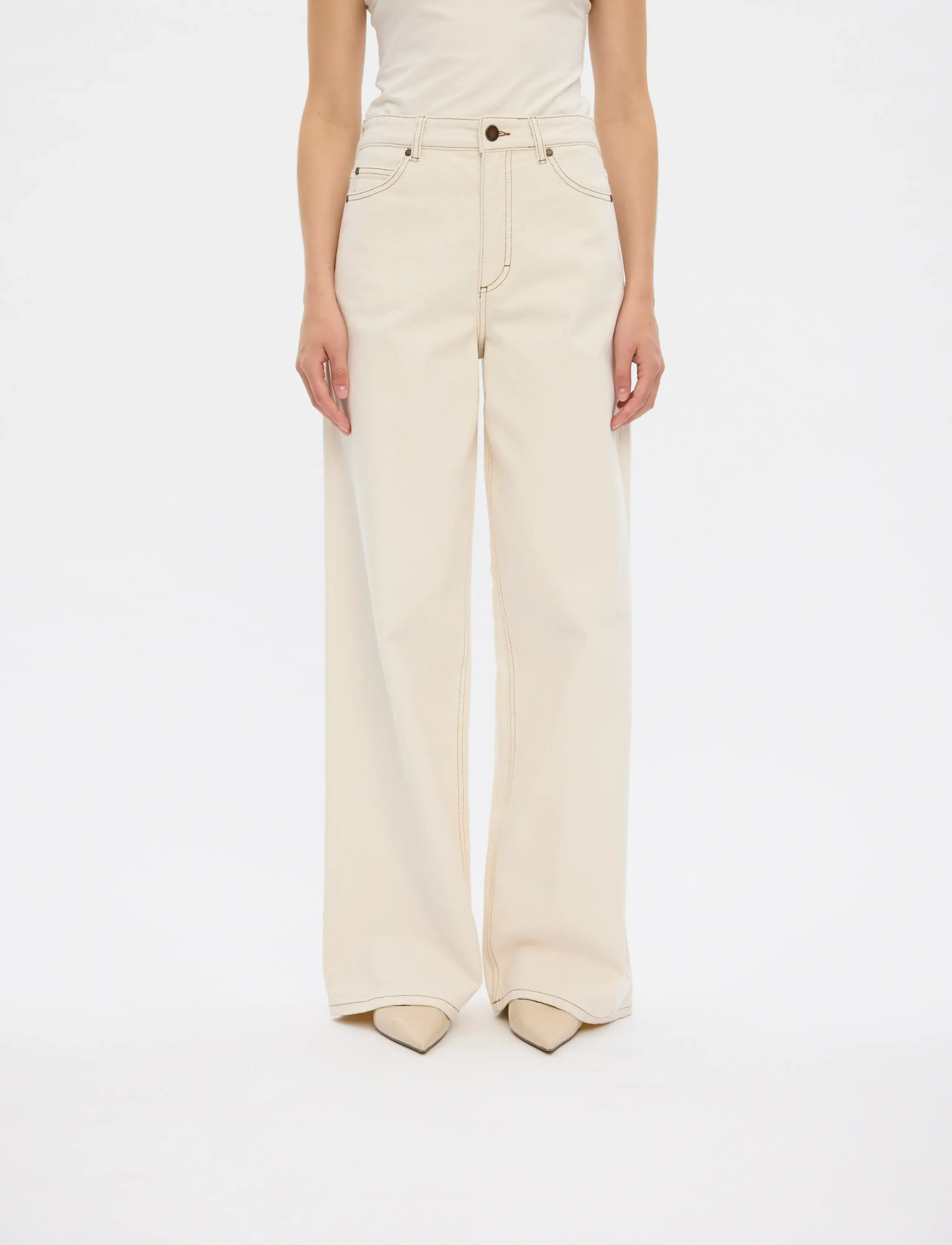 FIVEUNITS - AbbyFV - vida jeans - vanilla bean - 3