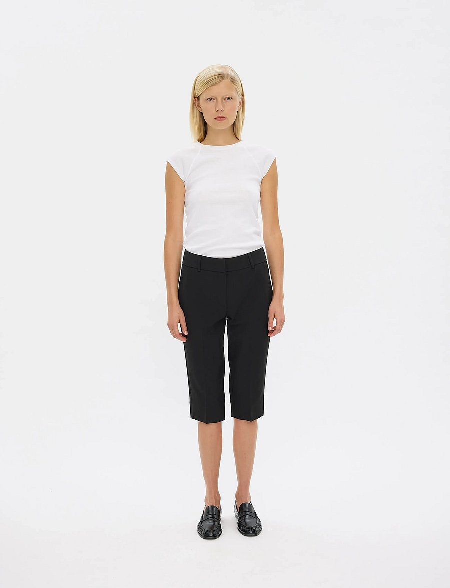 FIVEUNITS - ClaraFV Capri - capri bukser - black - 0