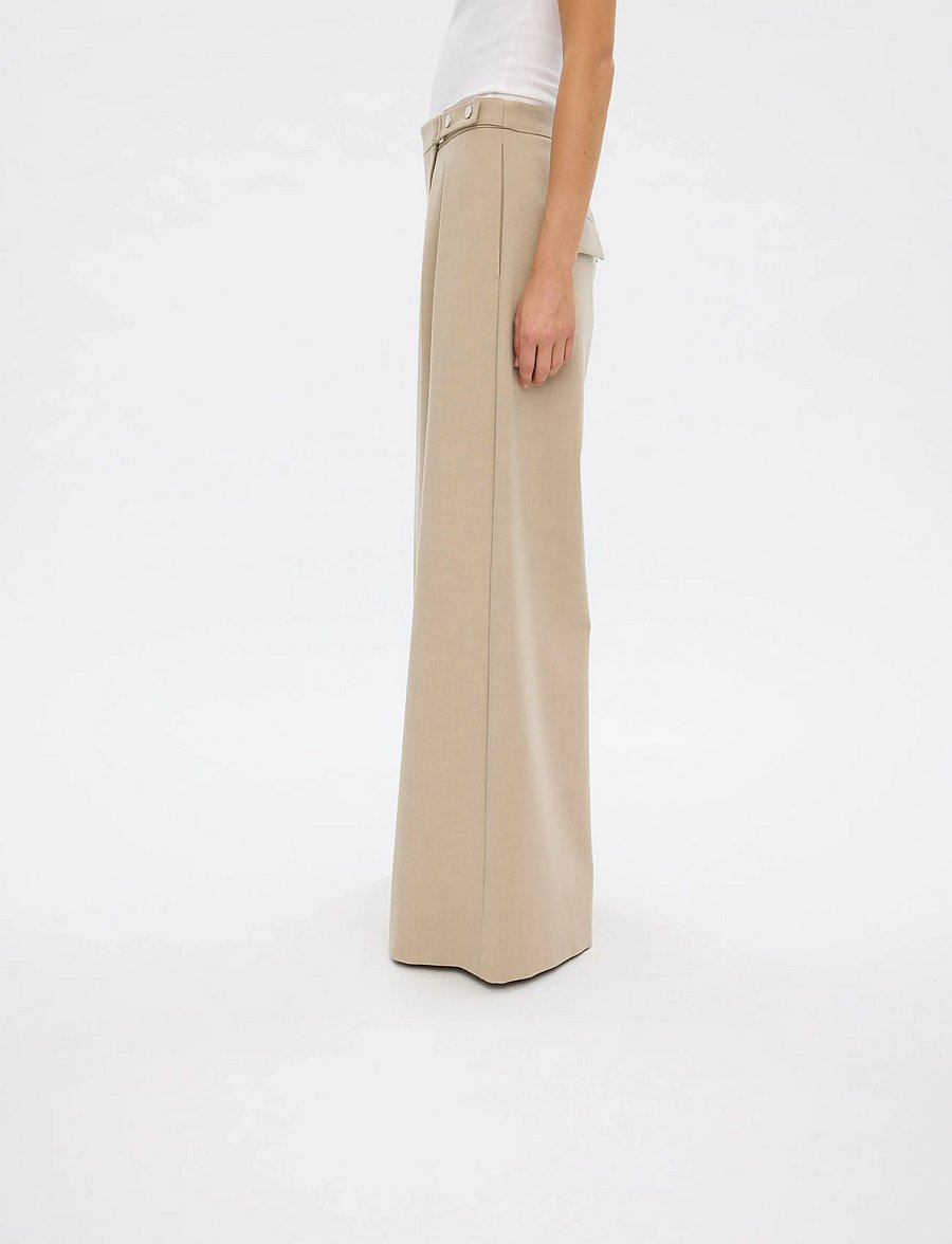 FIVEUNITS - UmaFV - hosen mit weitem bein - latte melange - 5