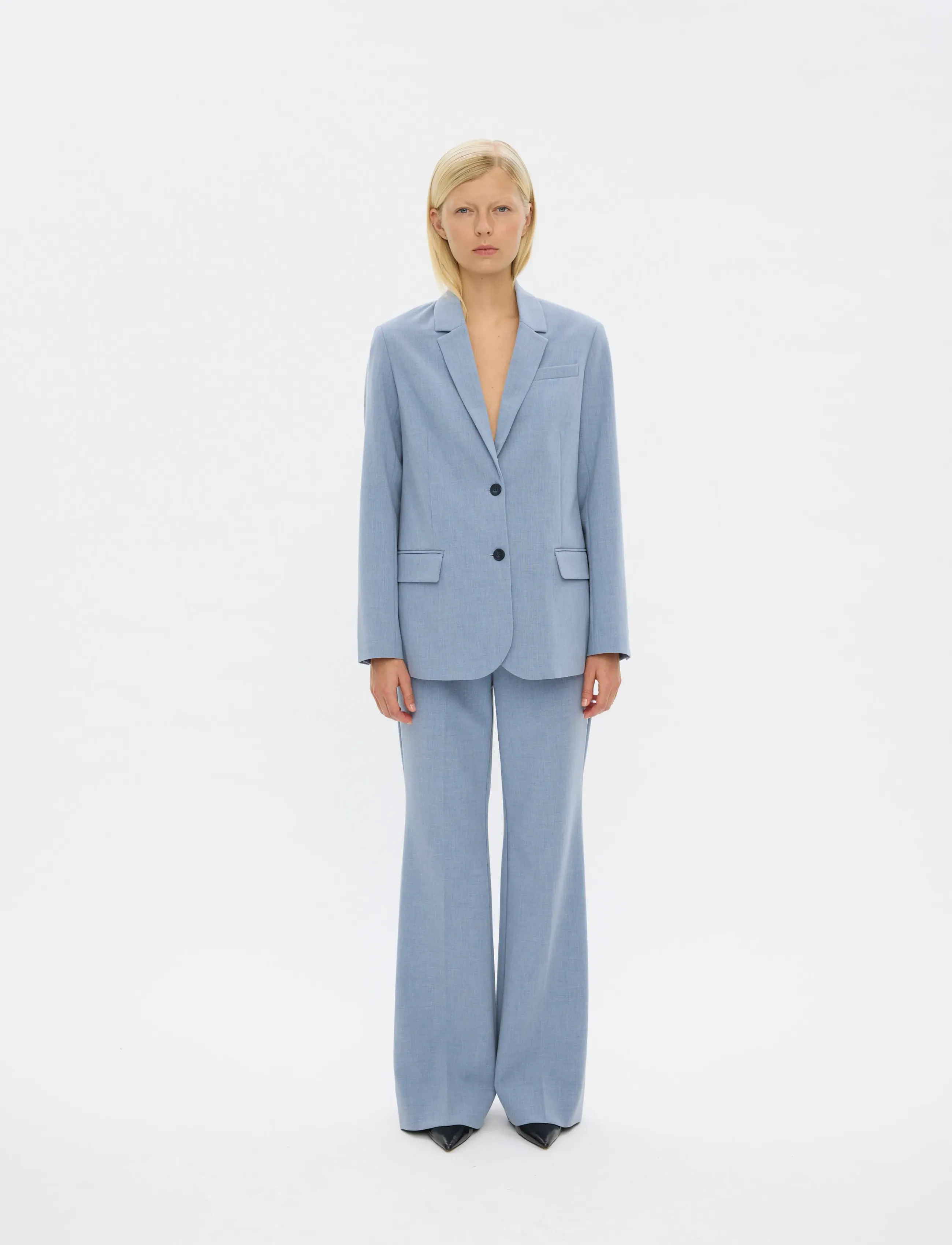 FIVEUNITS - HannahFV - single breasted blazers - dawn blue - 0