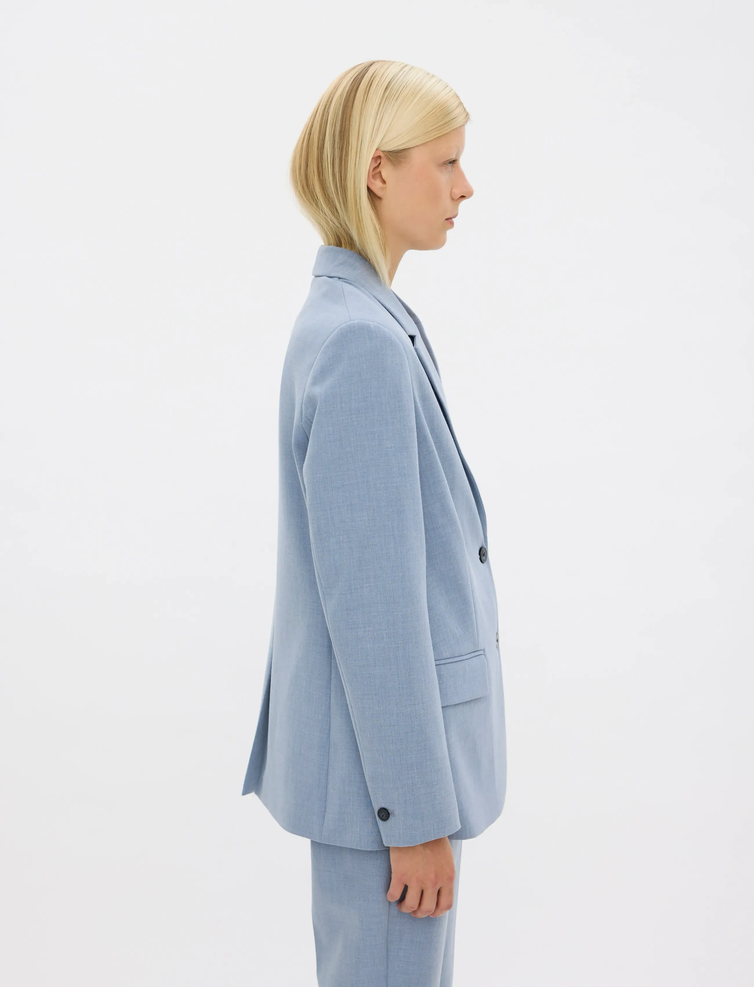 FIVEUNITS - HannahFV - single breasted blazers - dawn blue - 5