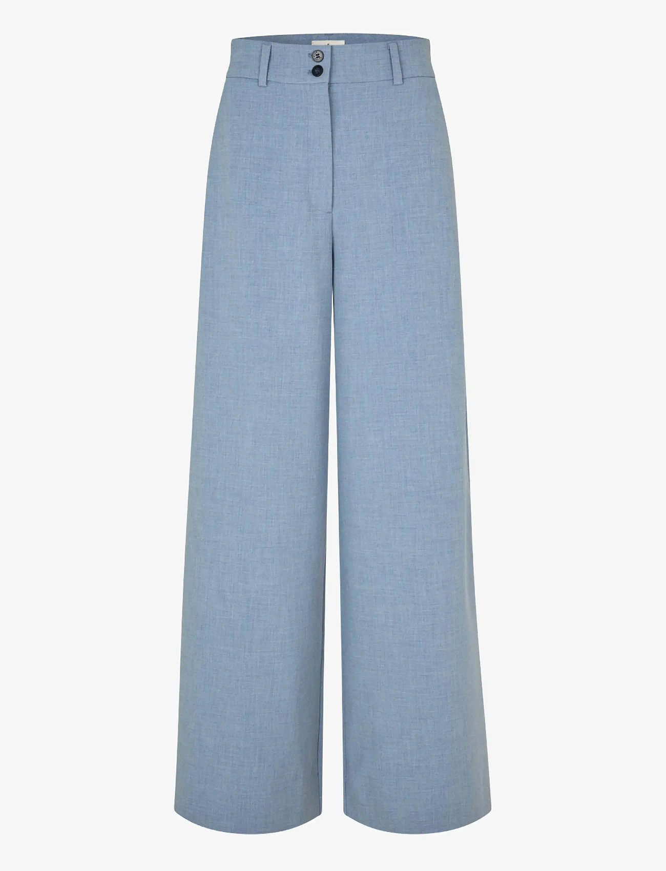 FIVEUNITS - LauraFV - bukser med brede ben - dawn blue - 1