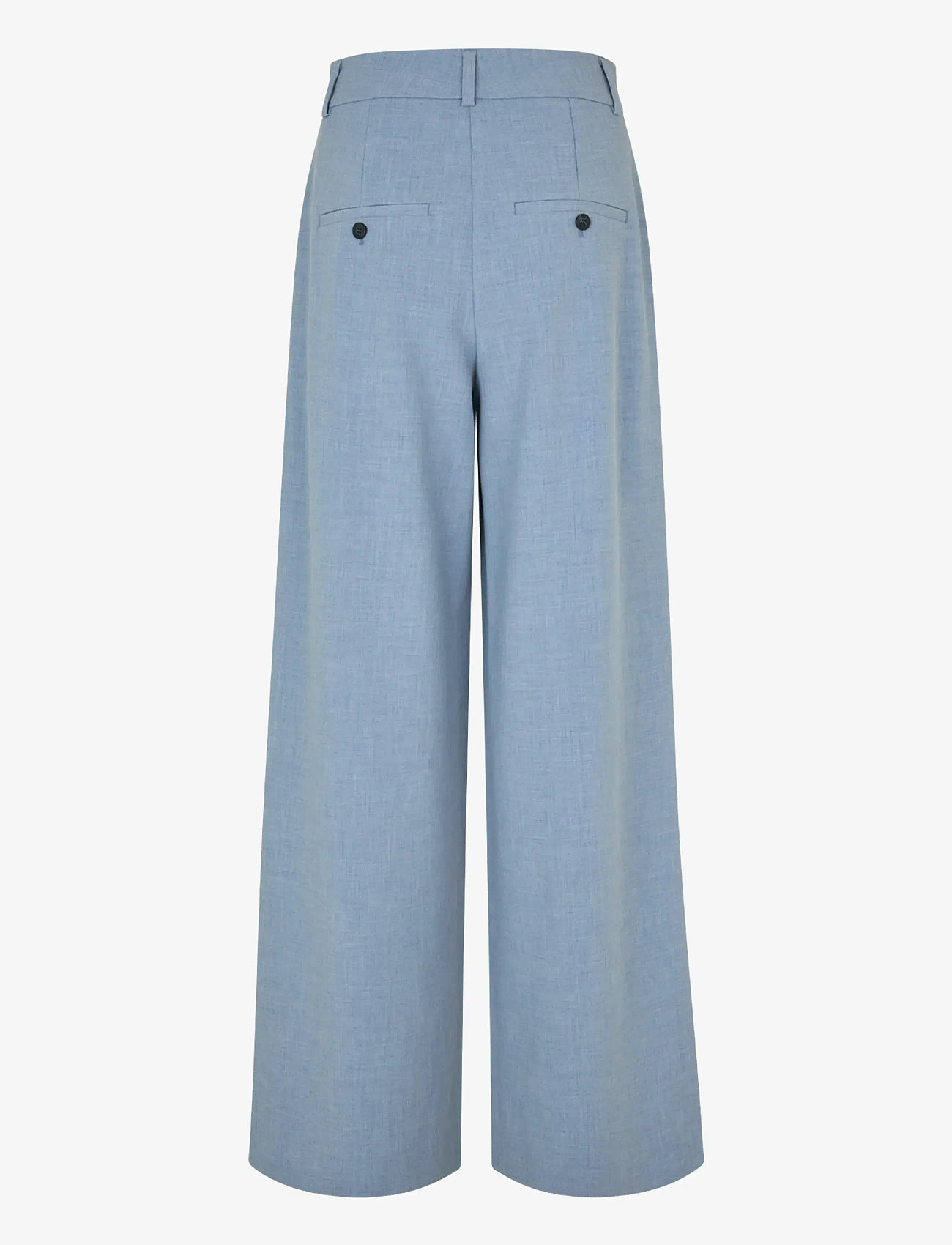 FIVEUNITS - LauraFV - bukser med brede ben - dawn blue - 2