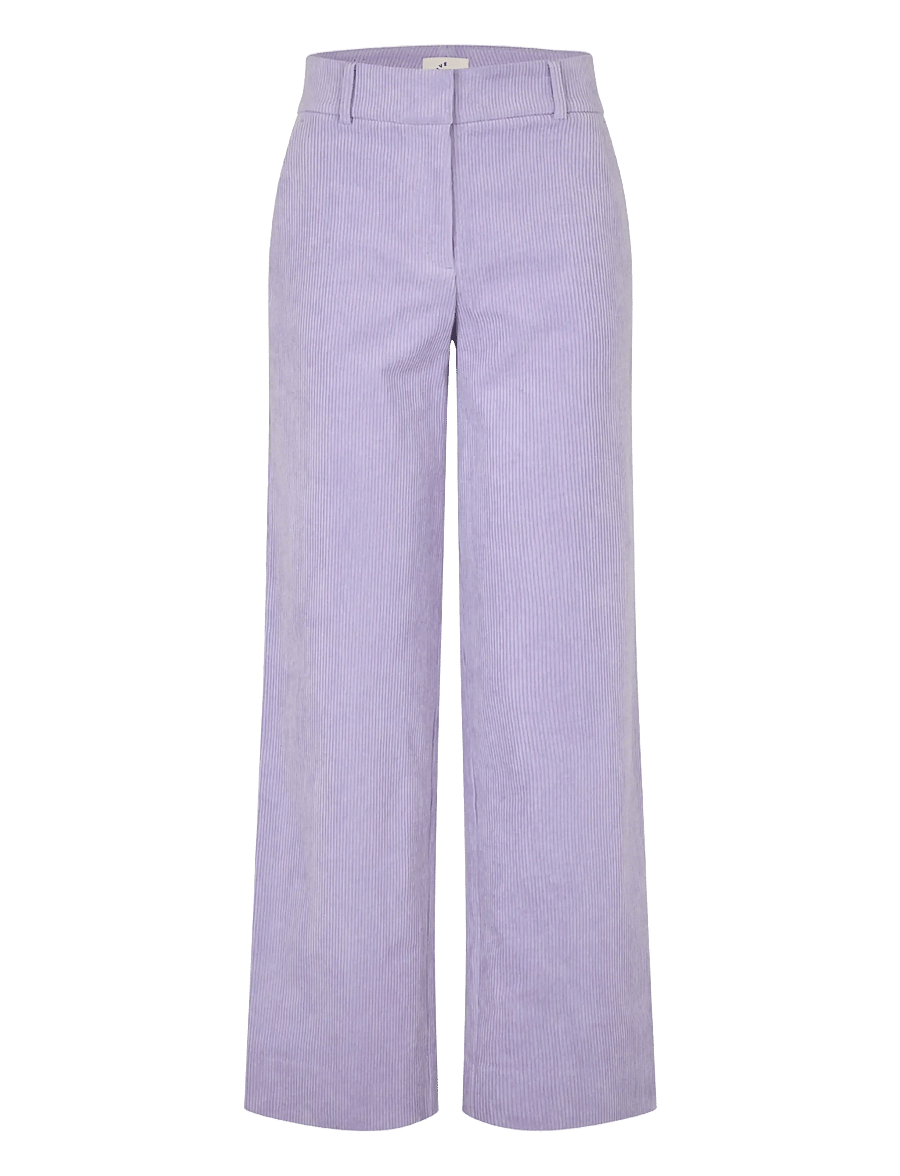 FIVEUNITS - DenaFV - hosen mit weitem bein - lavender corduroy - 1