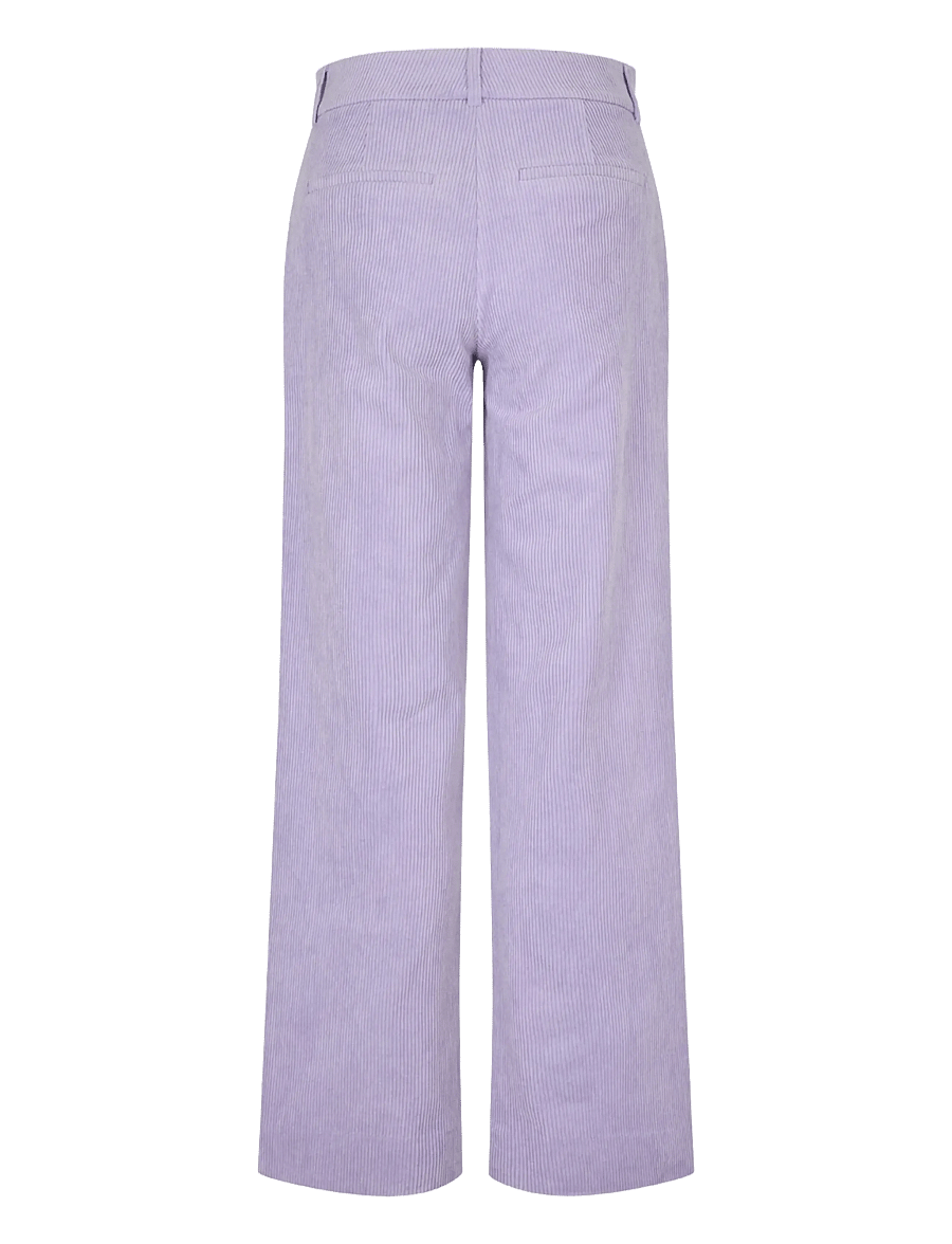FIVEUNITS - DenaFV - hosen mit weitem bein - lavender corduroy - 2