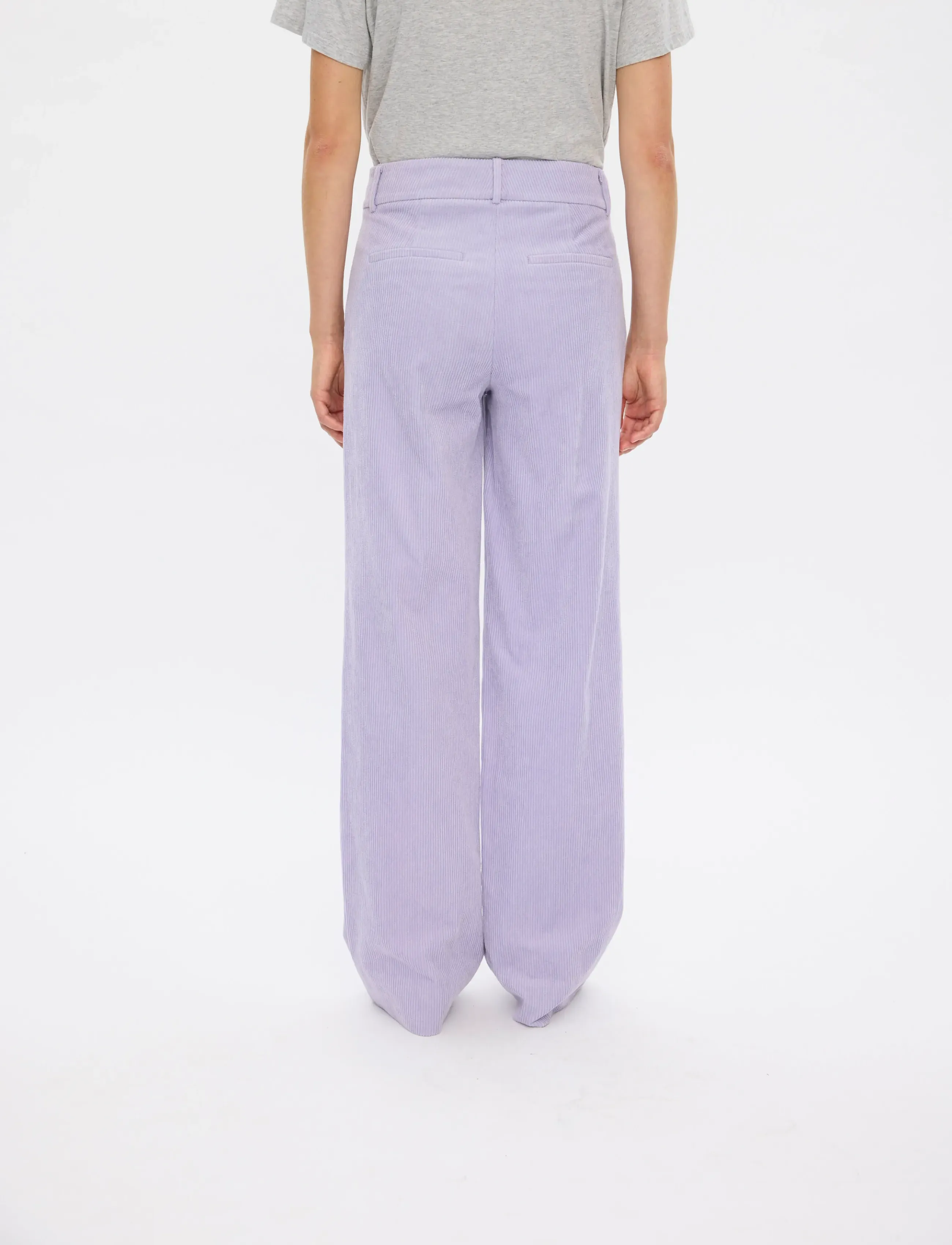 FIVEUNITS - DenaFV - hosen mit weitem bein - lavender corduroy - 4