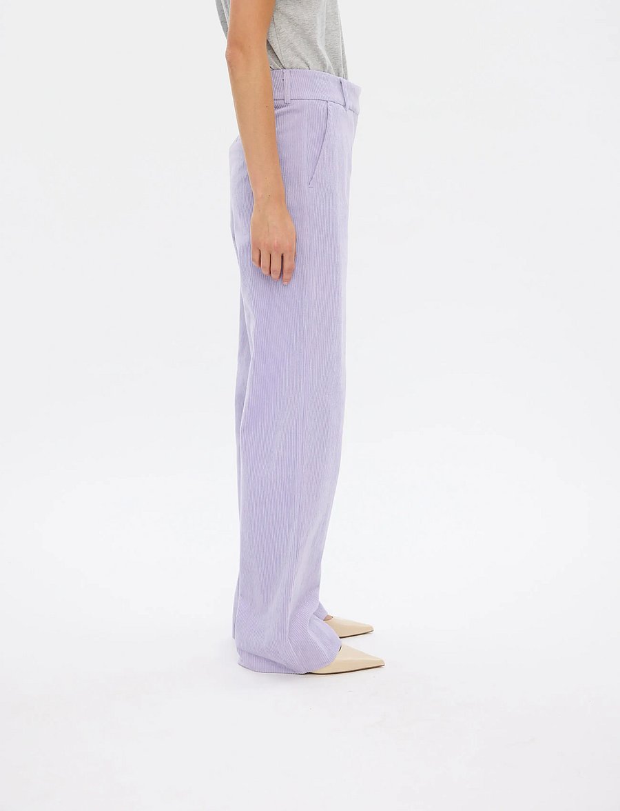 FIVEUNITS - DenaFV - hosen mit weitem bein - lavender corduroy - 5