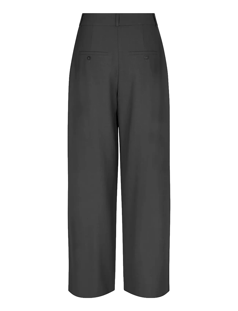 FIVEUNITS - KarenFV - hosen mit weitem bein - charcoal melange - 1