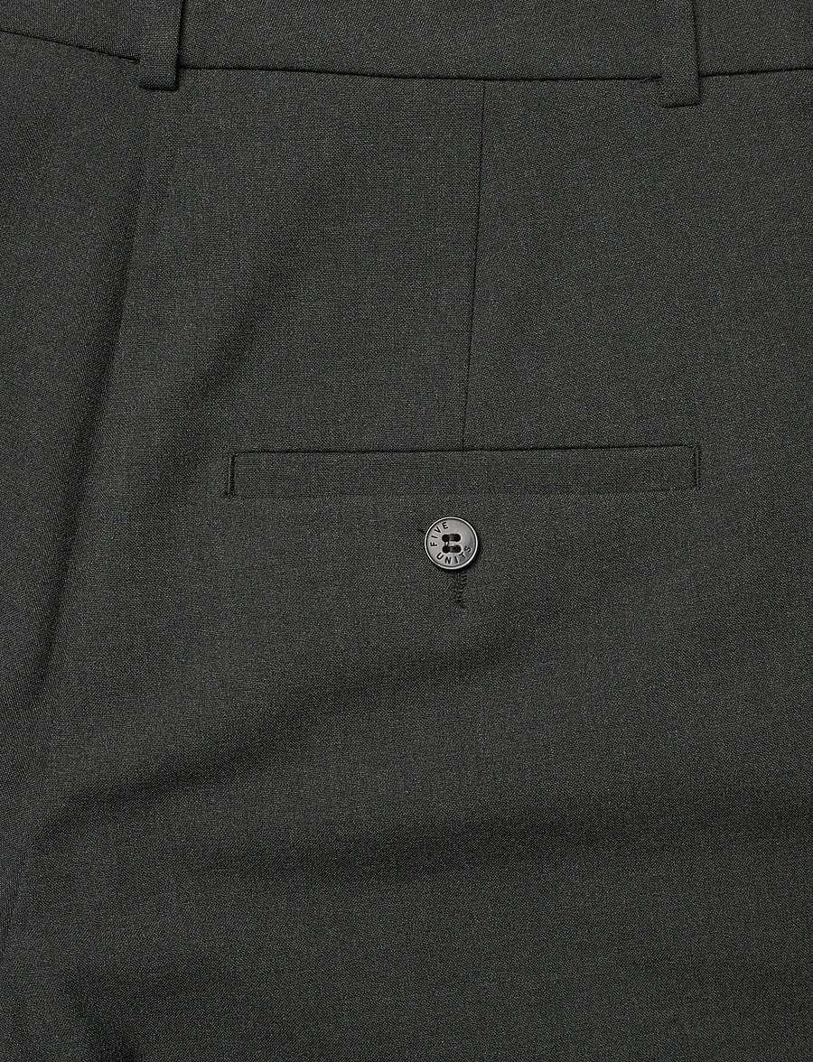 FIVEUNITS - KarenFV - hosen mit weitem bein - charcoal melange - 4