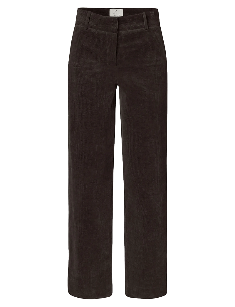 FIVEUNITS - DenaFV - vida byxor - dark coffee corduroy - 0