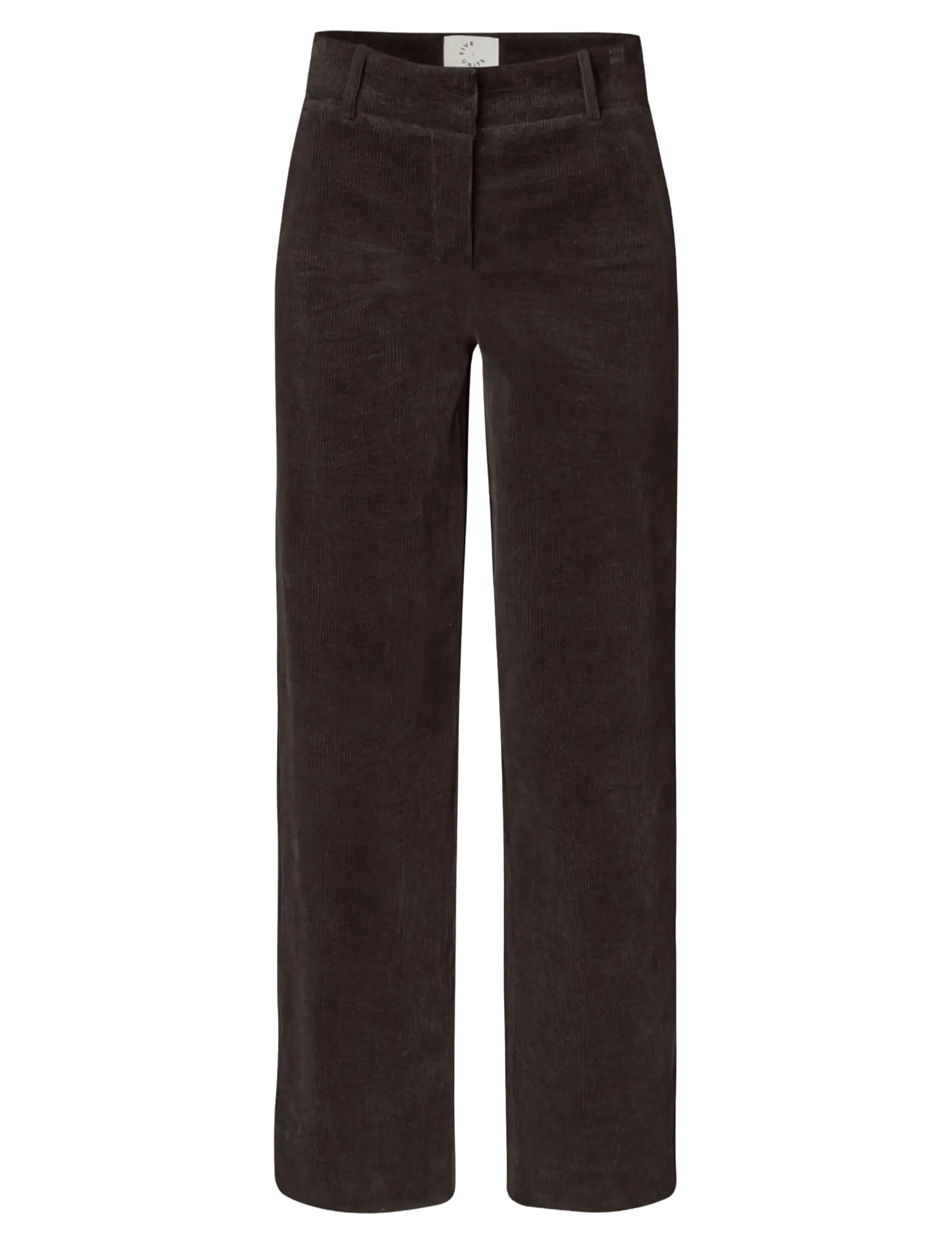 FIVEUNITS DenaFV - Riided - DARK COFFEE CORDUROY / brown