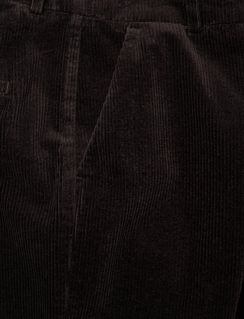 FIVEUNITS - DenaFV - hosen mit weitem bein - dark coffee corduroy - 2