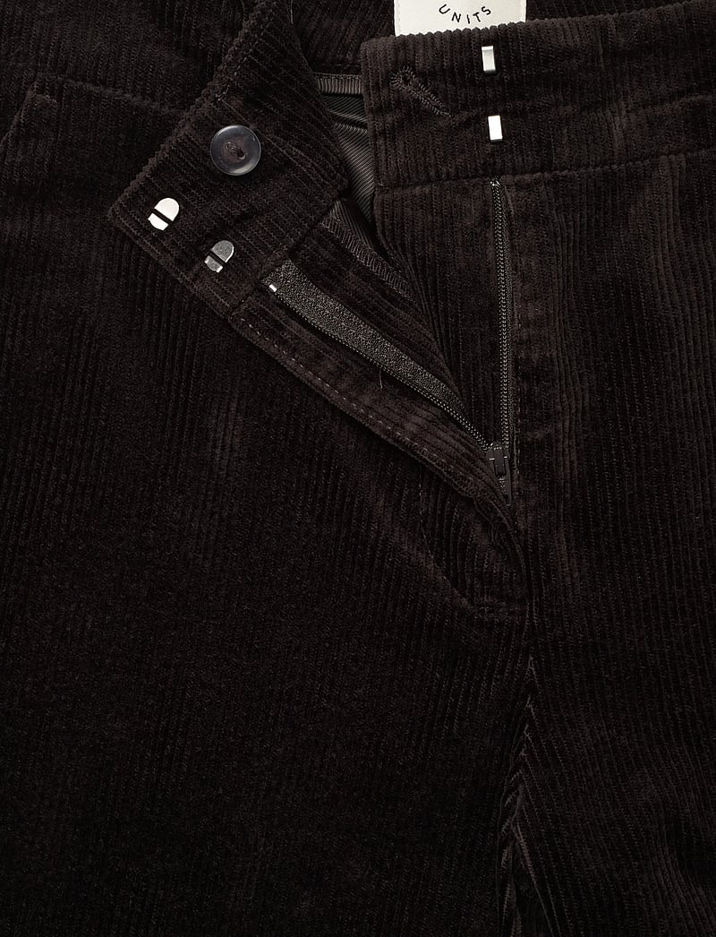 FIVEUNITS - DenaFV - hosen mit weitem bein - dark coffee corduroy - 3