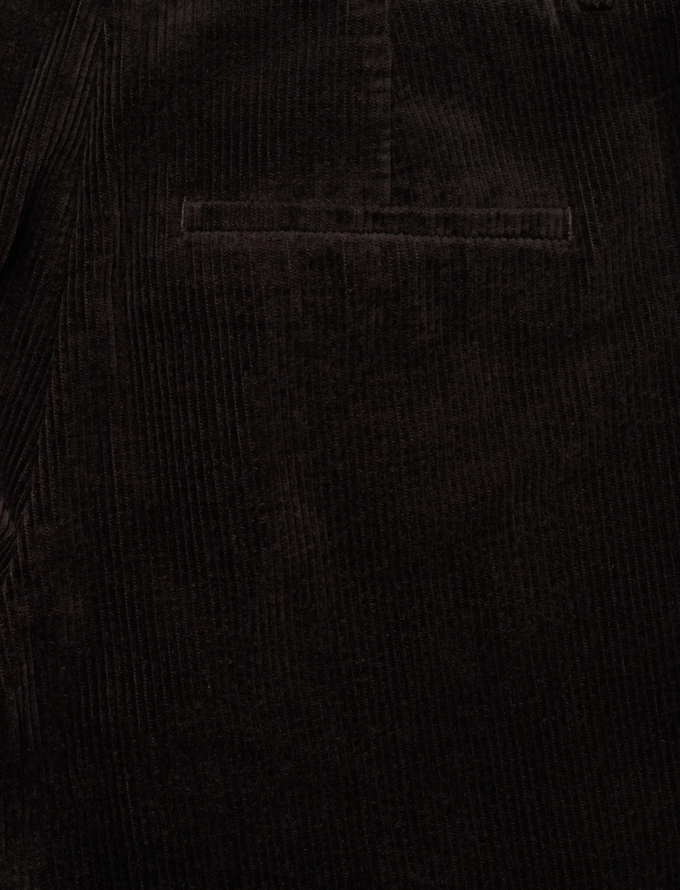 FIVEUNITS - DenaFV - bukser med brede ben - dark coffee corduroy - 4