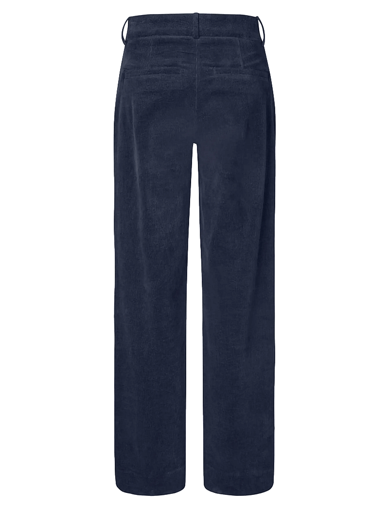 FIVEUNITS - DenaFV - wide leg trousers - navy corduroy - 1