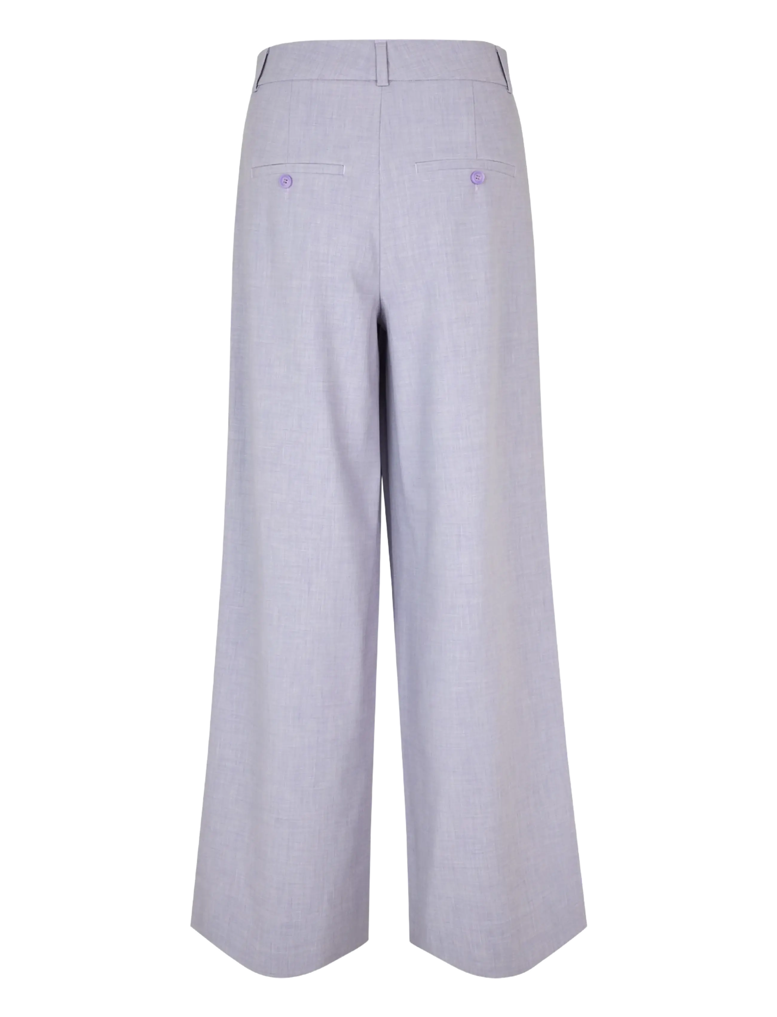 FIVEUNITS - KarenFV - vida byxor - lavender melange - 2