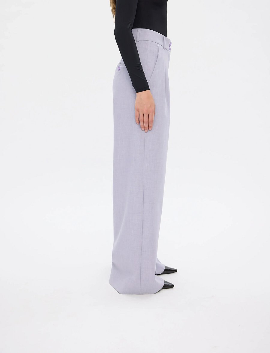 FIVEUNITS - KarenFV - puvunhousut - lavender melange - 5