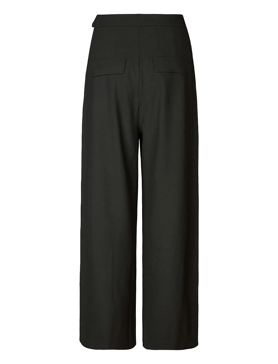 FIVEUNITS - UmaFV - hosen mit weitem bein - black - 2