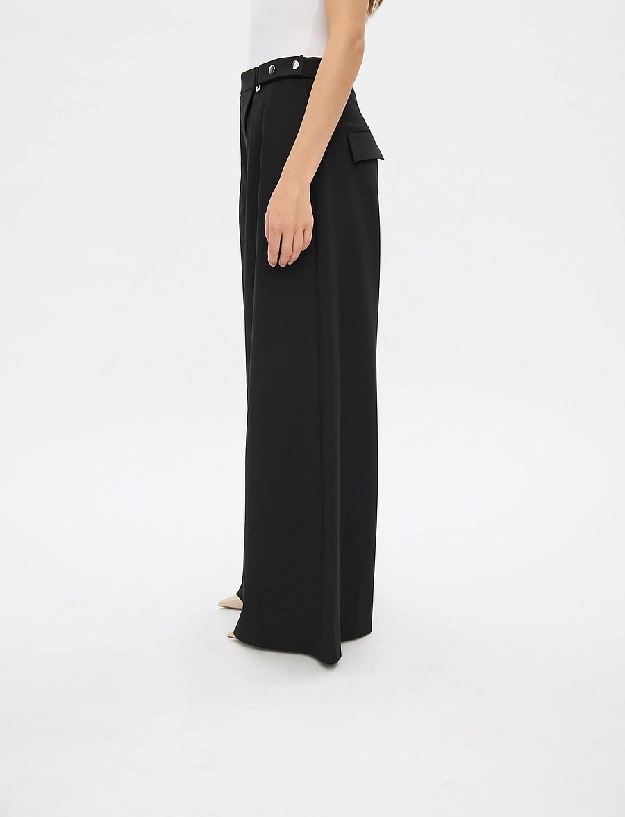 FIVEUNITS - UmaFV - hosen mit weitem bein - black - 5