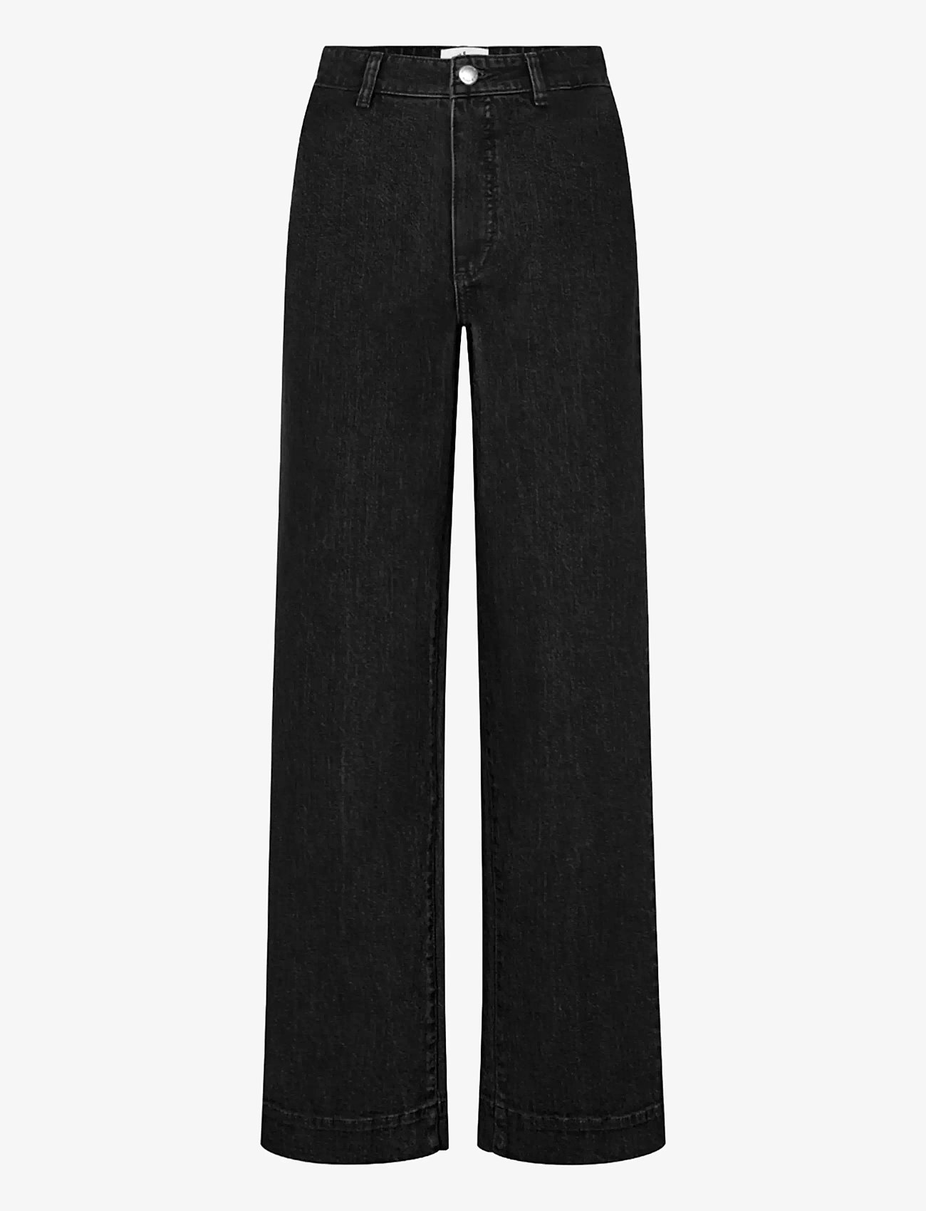 FIVEUNITS - EricaFV - hosen mit weitem bein - black rinse - 0