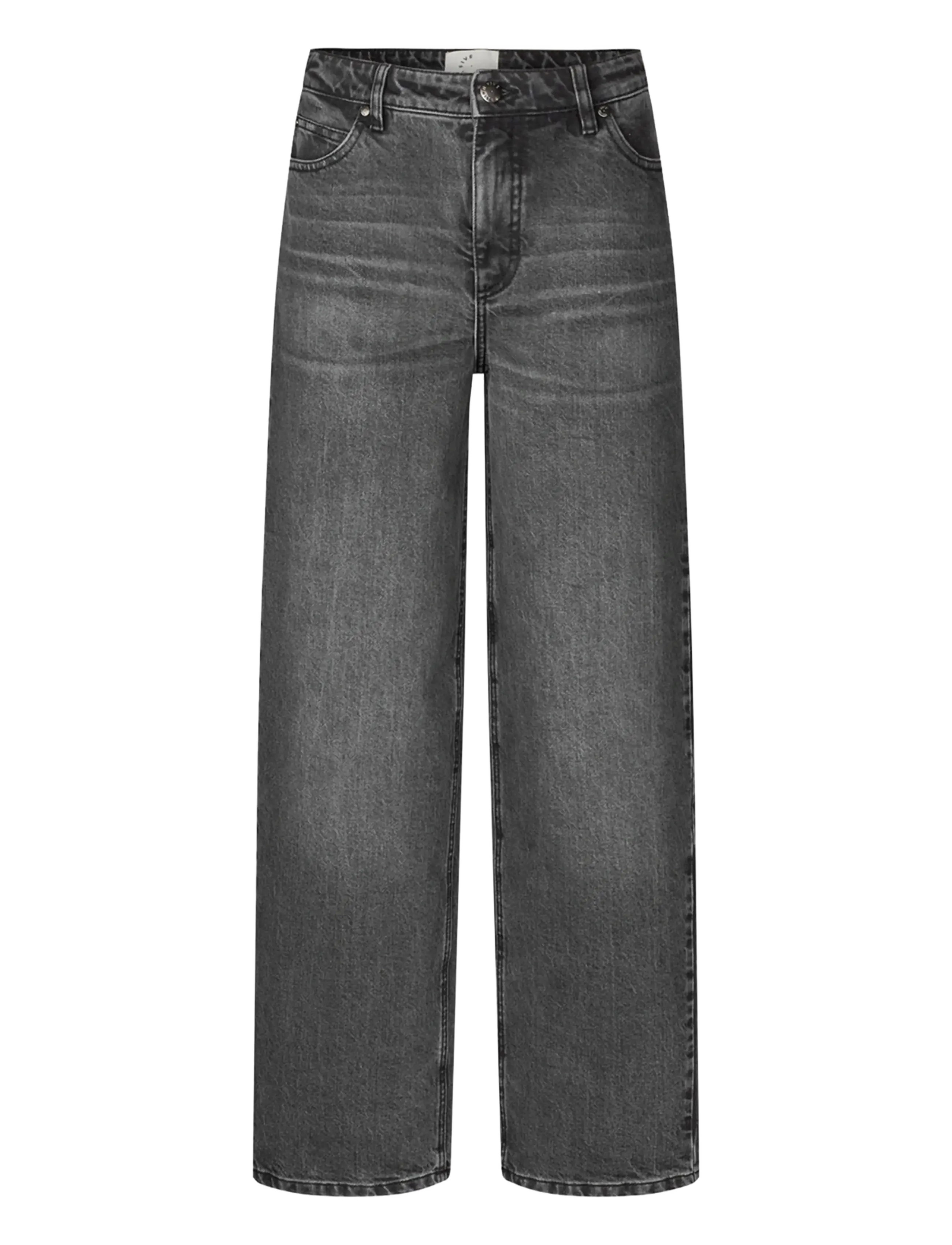 FIVEUNITS BillieFV - Jeans - WORN-IN BLACK / grey
