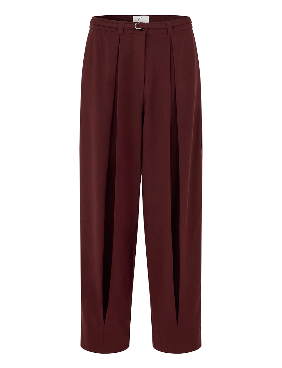 Five Units - LanaFV 136 - bukser med lige ben - maroon - 1