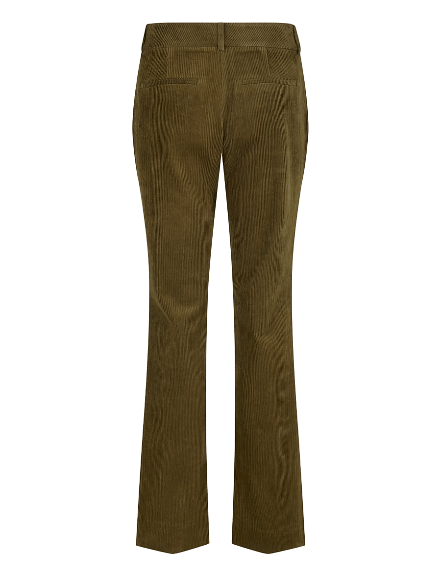 Five Units - ClaraFV 121 Corduroy - fløjlsbukser - faded green - 2