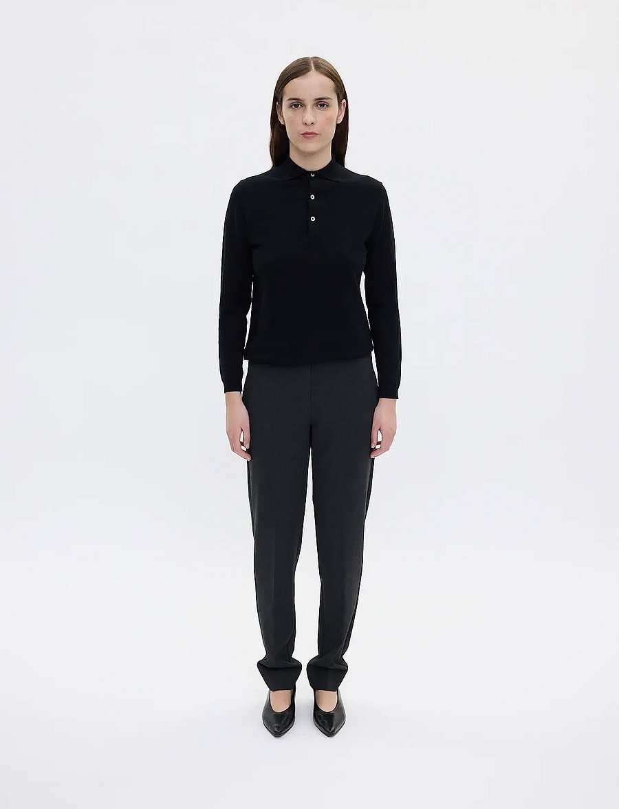 Five Units - JuliaFV 826 - habitbukser - black onyx melange - 0