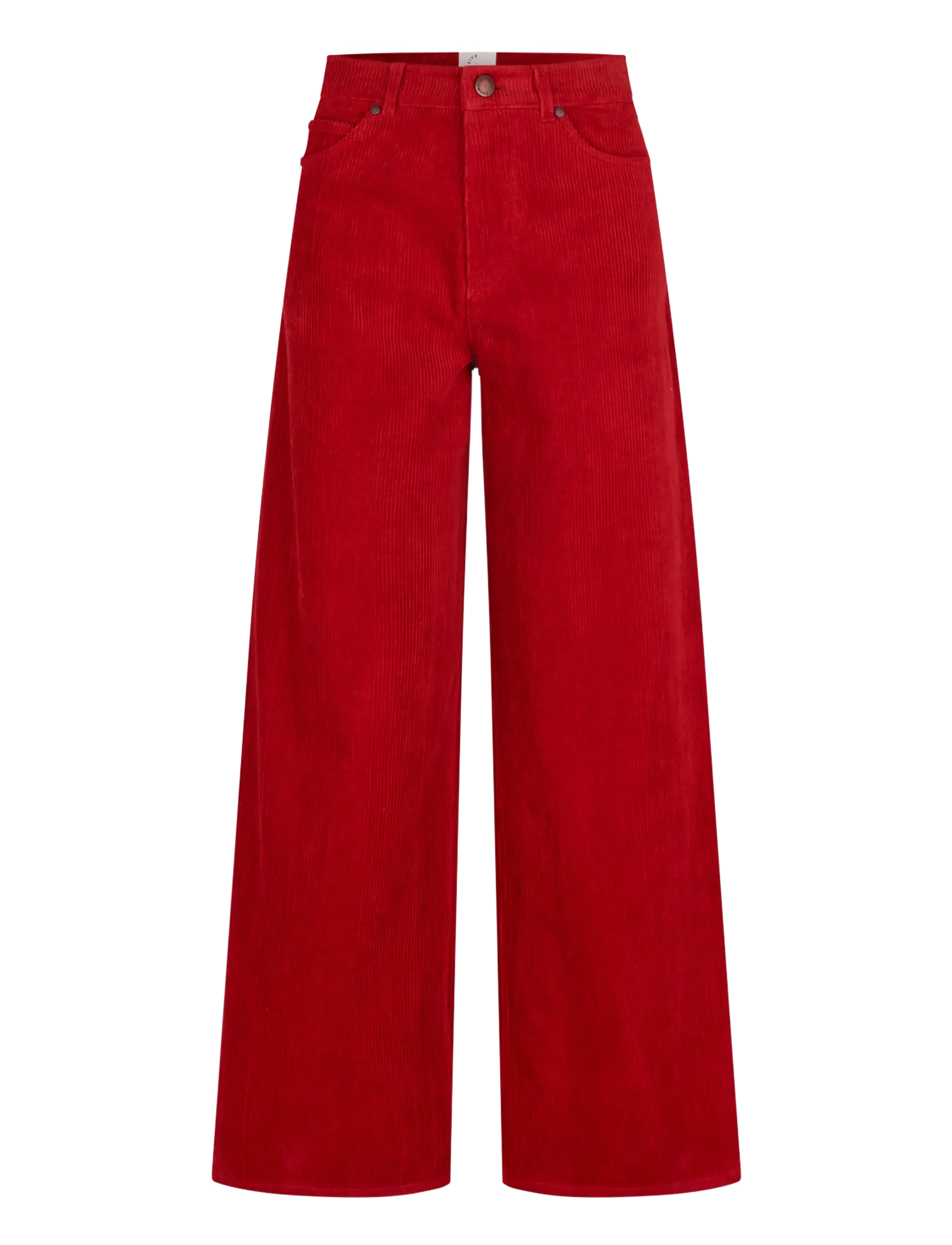 Five Units - AbbyFV 121 Corduroy - fløjlsbukser - cranberry - 1