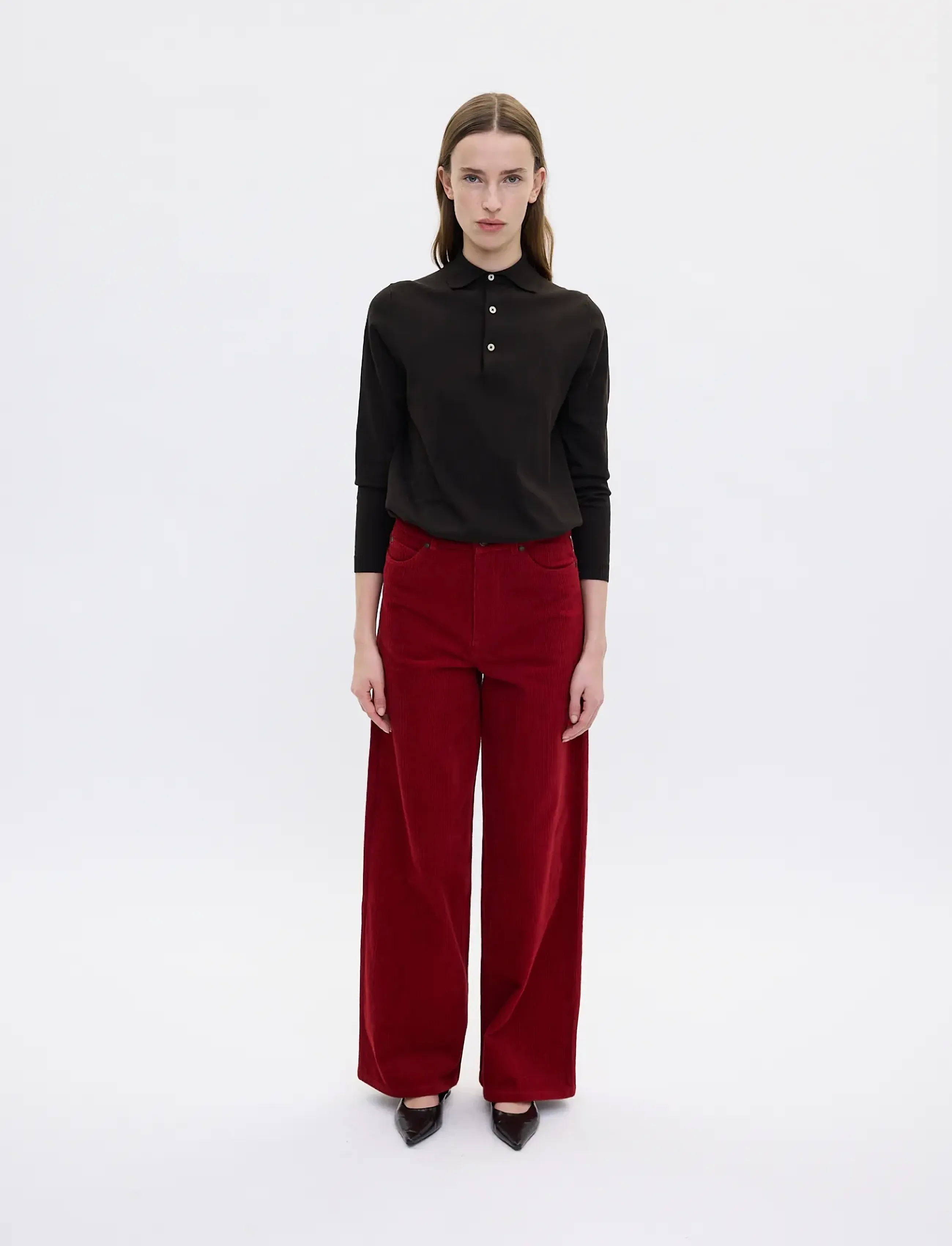 Five Units AbbyFV 121 Corduroy - Five Units - CRANBERRY / red