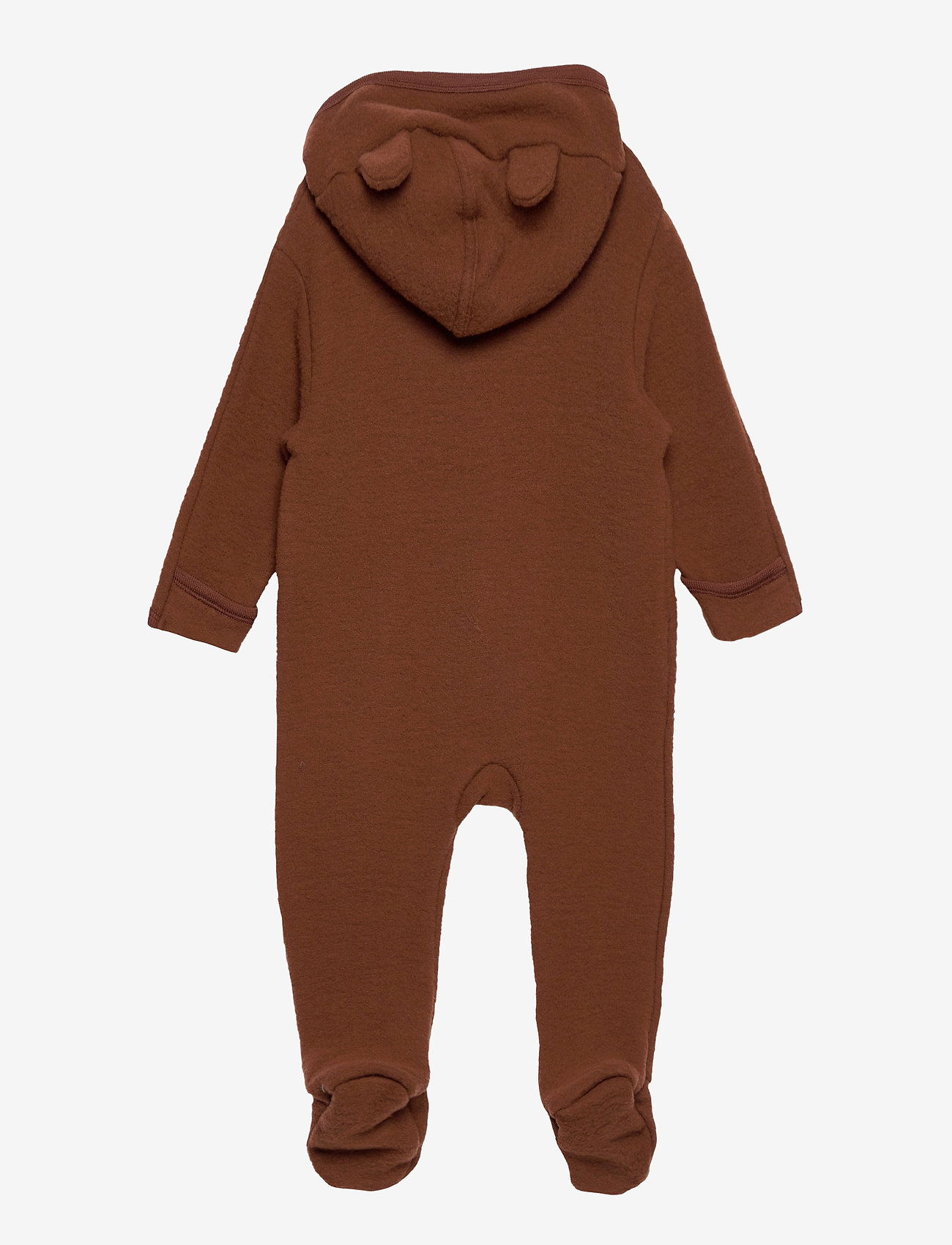Fixoni - Hush Wool Wholesuit - langærmede - brunette - 1