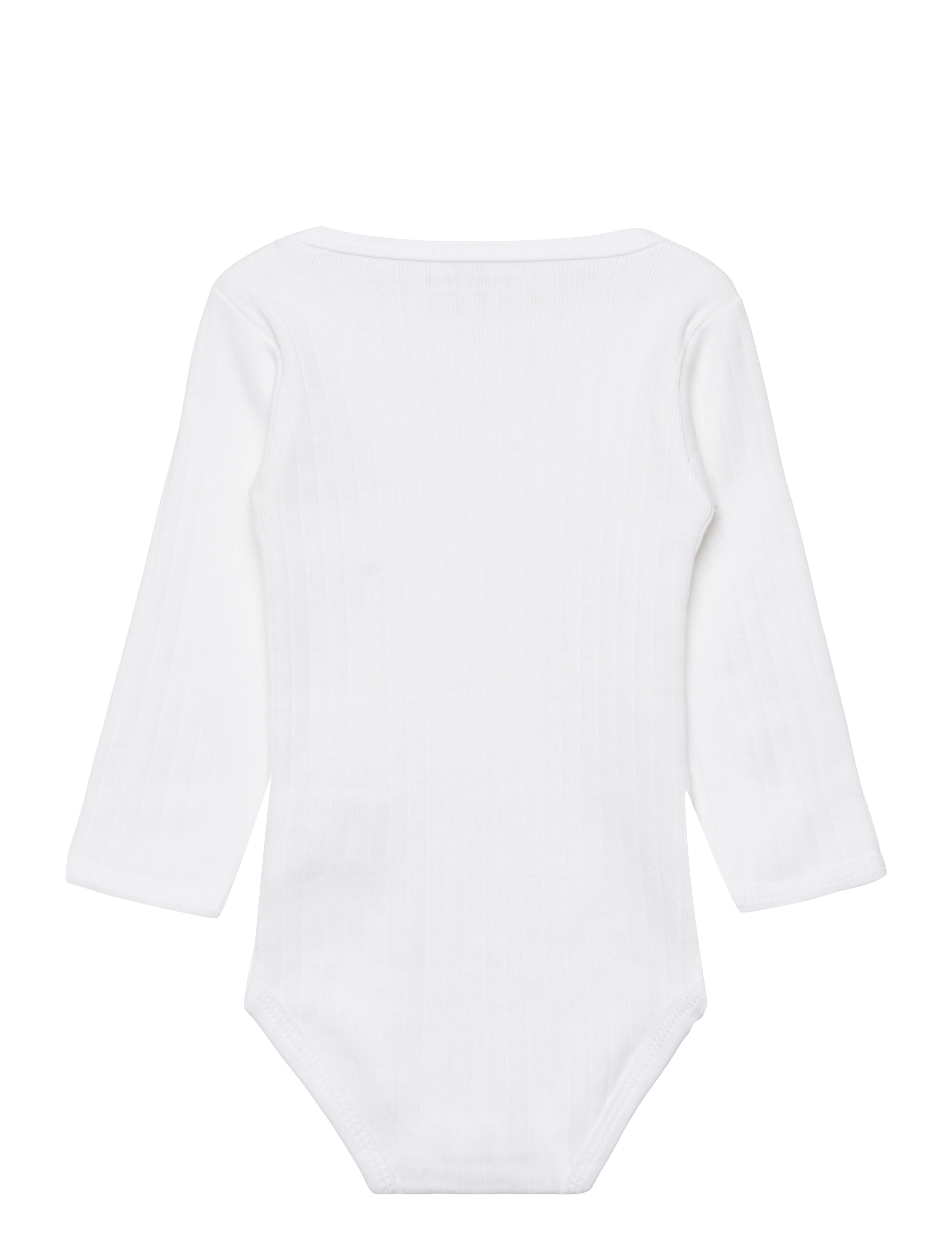 Fixoni - Infinity Body L/S - Organic - long-sleeved bodies - 00-30 white skye - 1