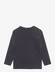 Fixoni - Hush LS T-Shirt-Oekotex - långärmade t-shirts - dark navy - 3