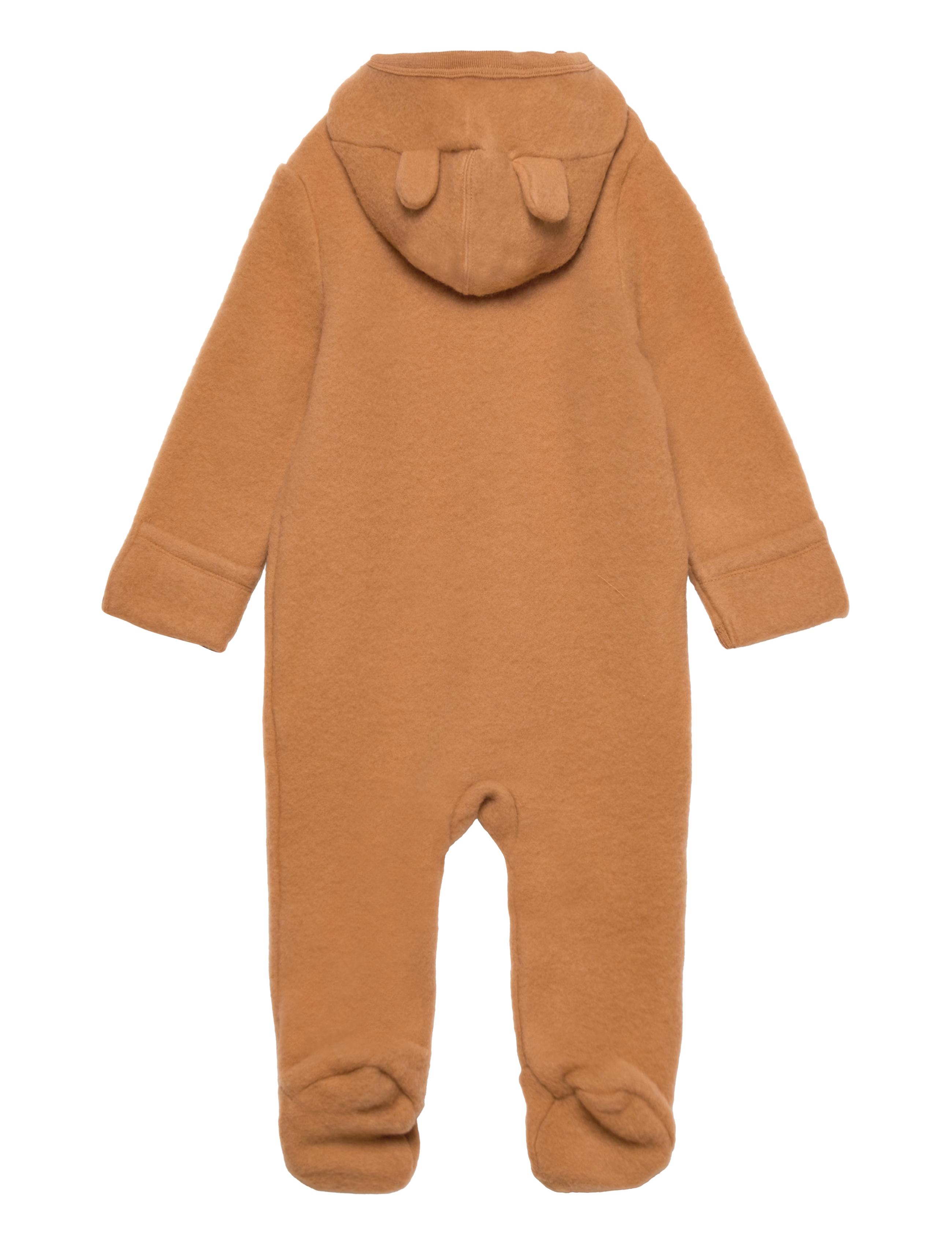 Fixoni - Hush Wool Wholesuit - underställ baby - brown sugar - 1