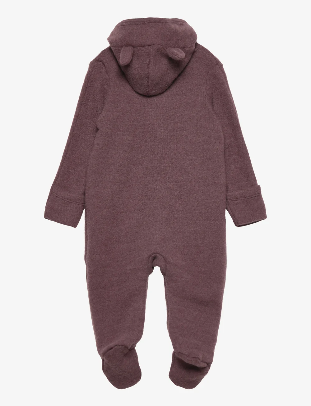 Fixoni - Hush Wool Wholesuit - fleece-sets - huckleberry melange - 1