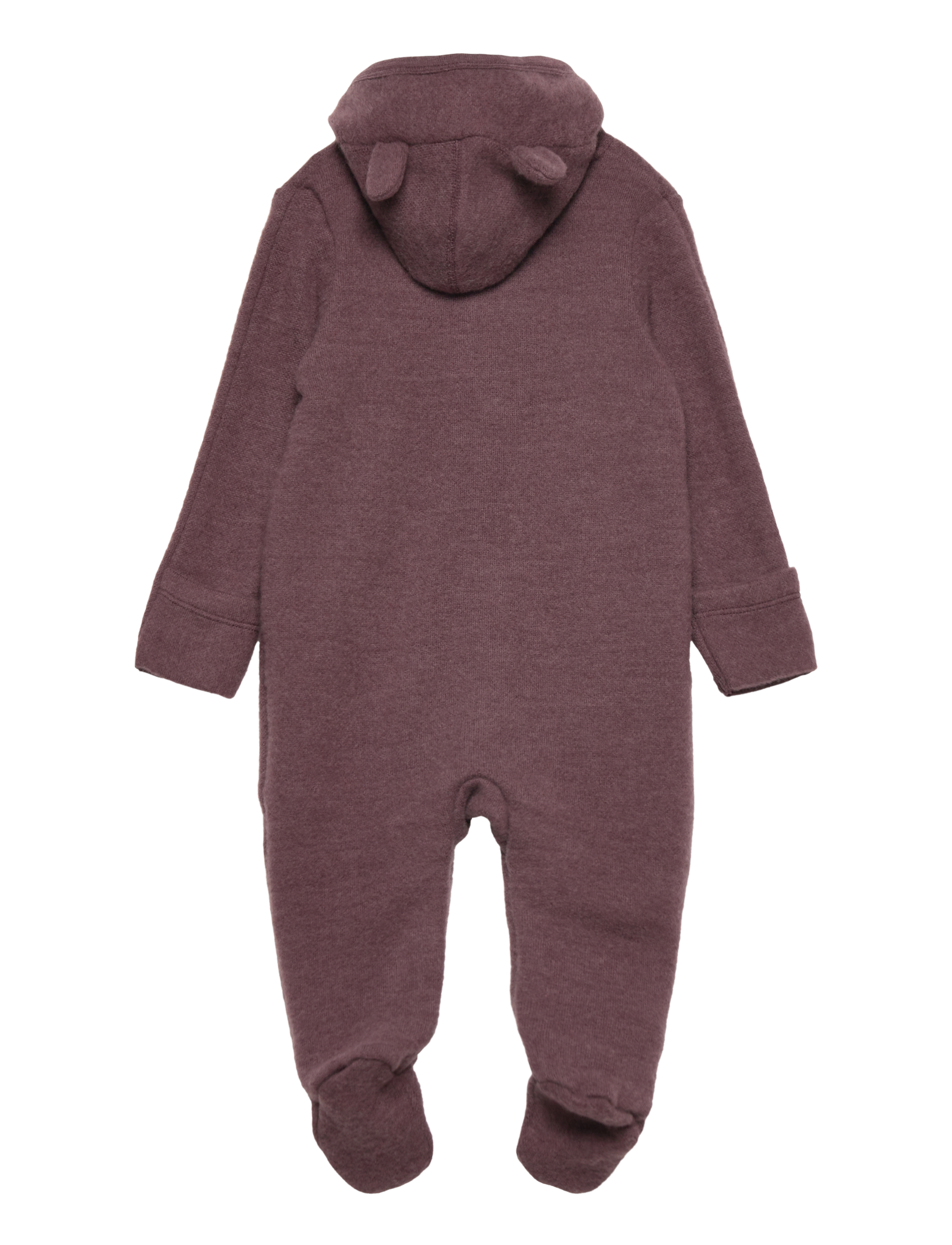Fixoni - Hush Wool Wholesuit - underställ baby - huckleberry melange - 1
