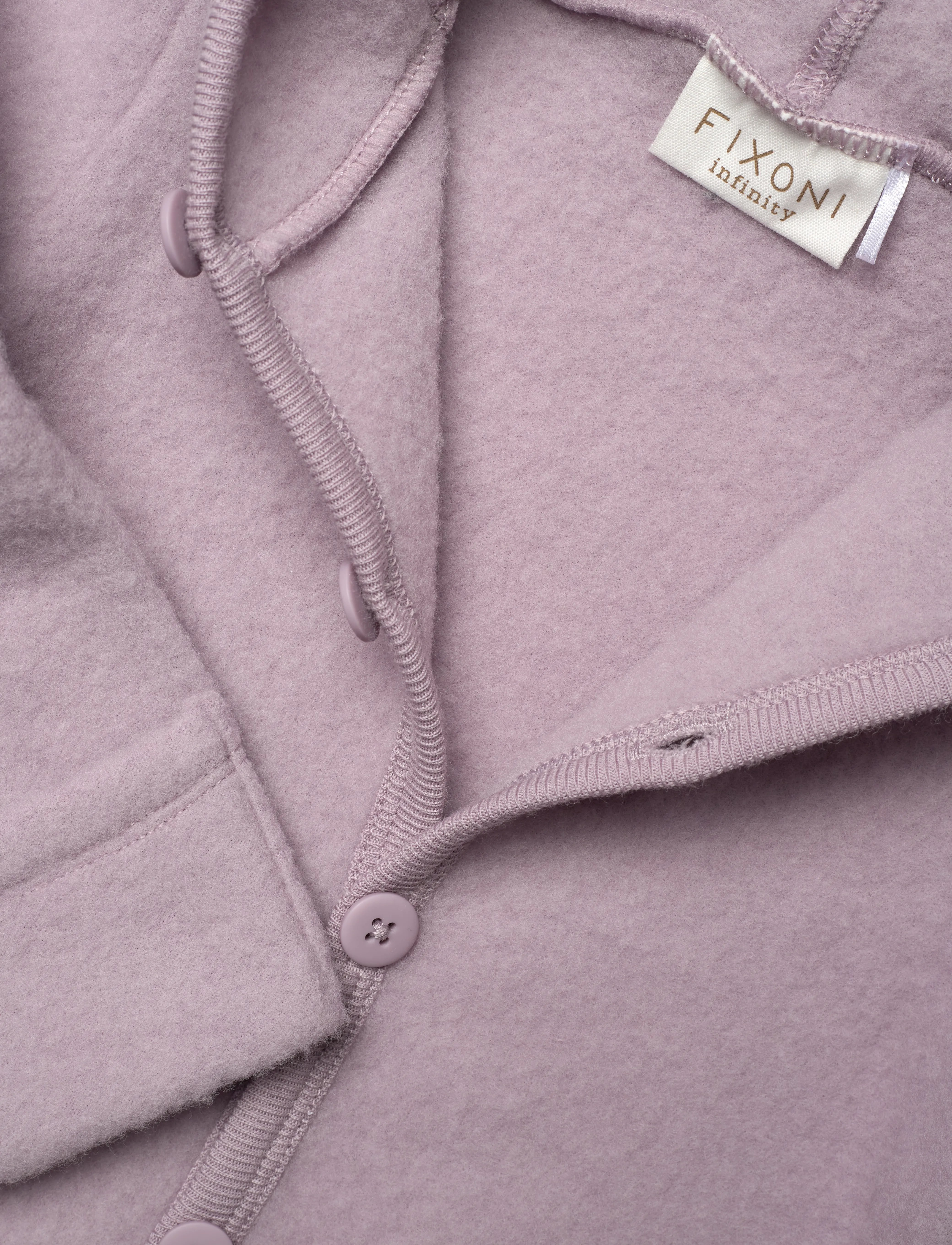 Fixoni - Hush Wool Wholesuit - undertøy baby - nirvana - 2