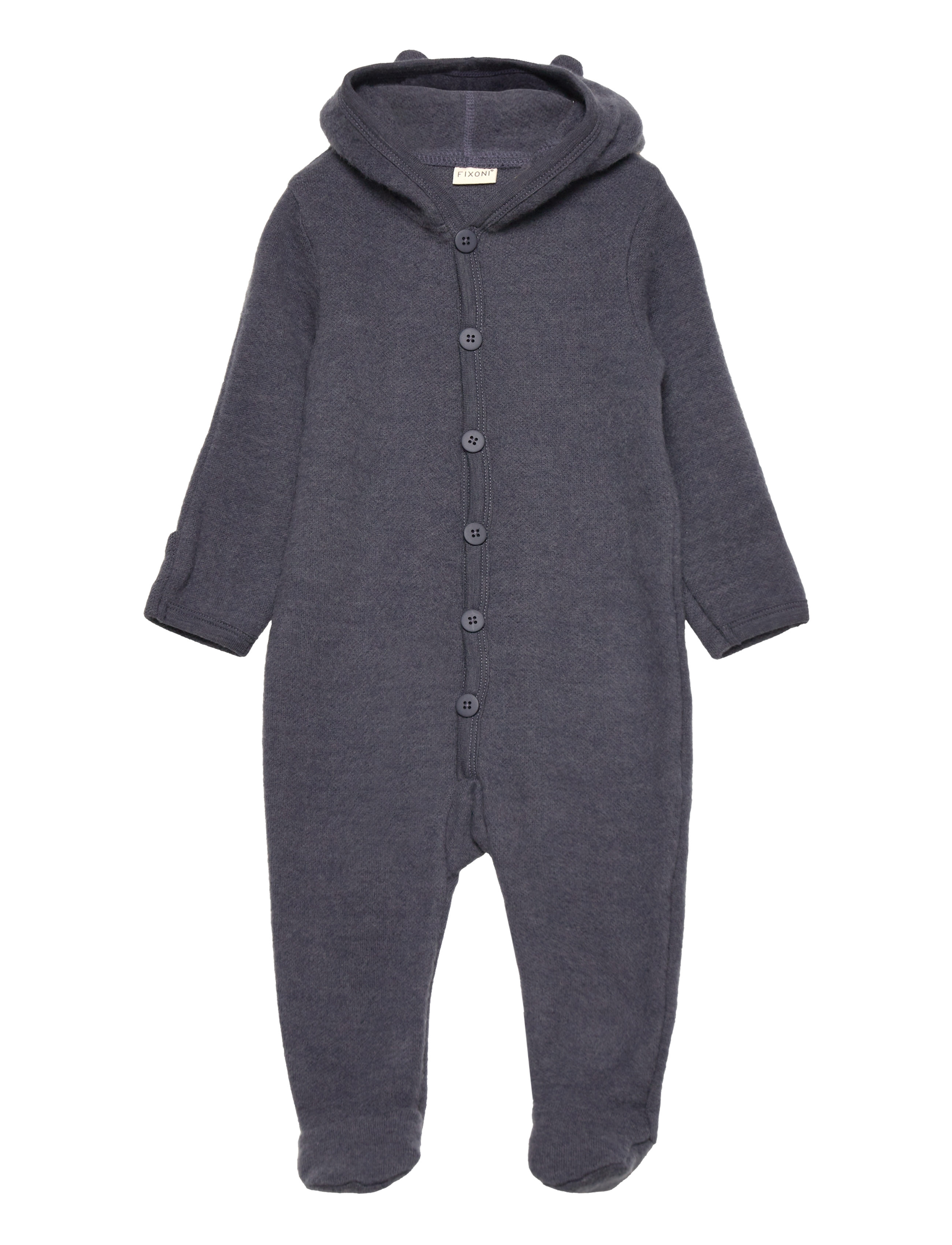 Fixoni Hush Wool Wholesuit - Riided - ODYSSEY GRAY MELANGE / navy