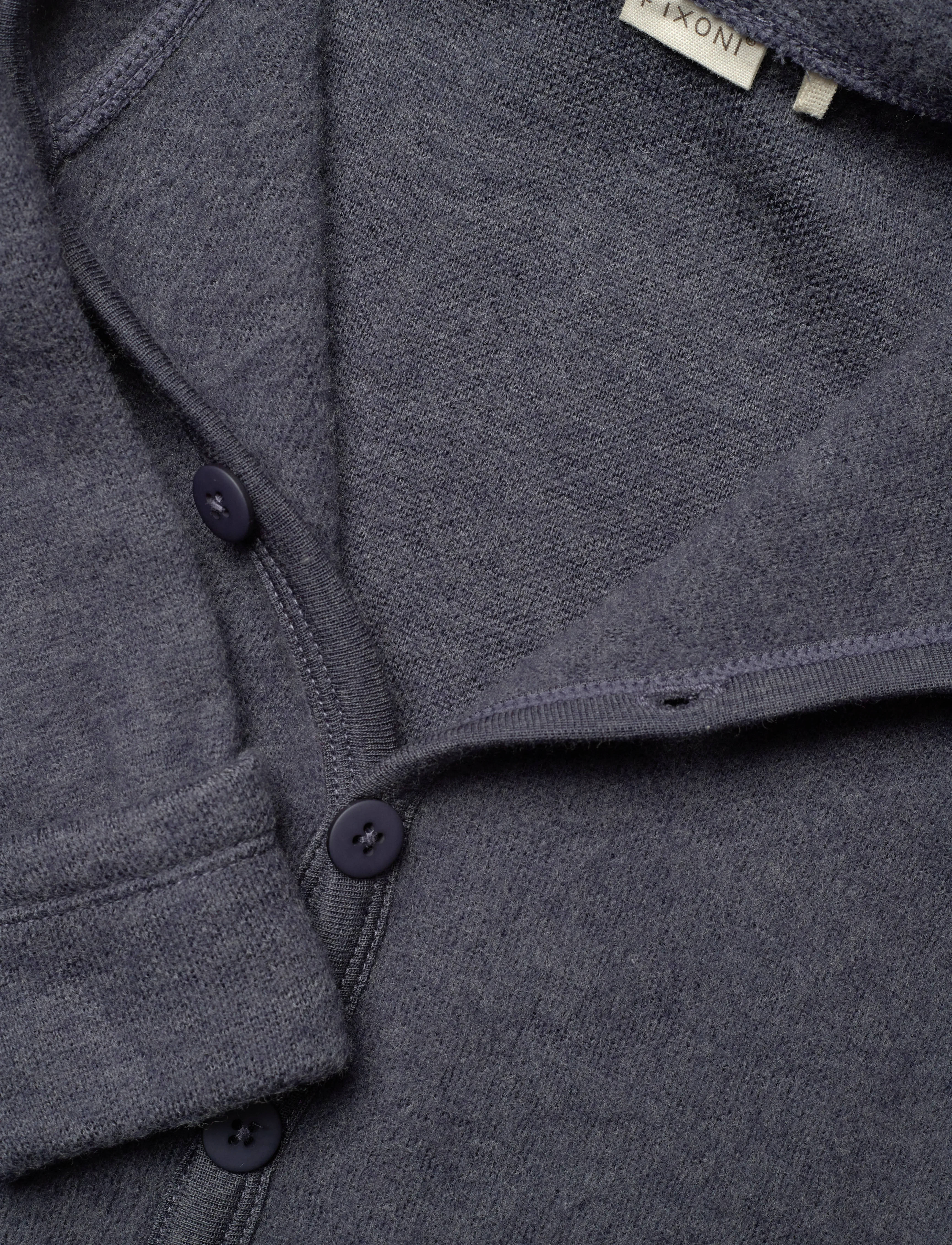 Fixoni - Hush Wool Wholesuit - base layer baby - odyssey gray melange - 3