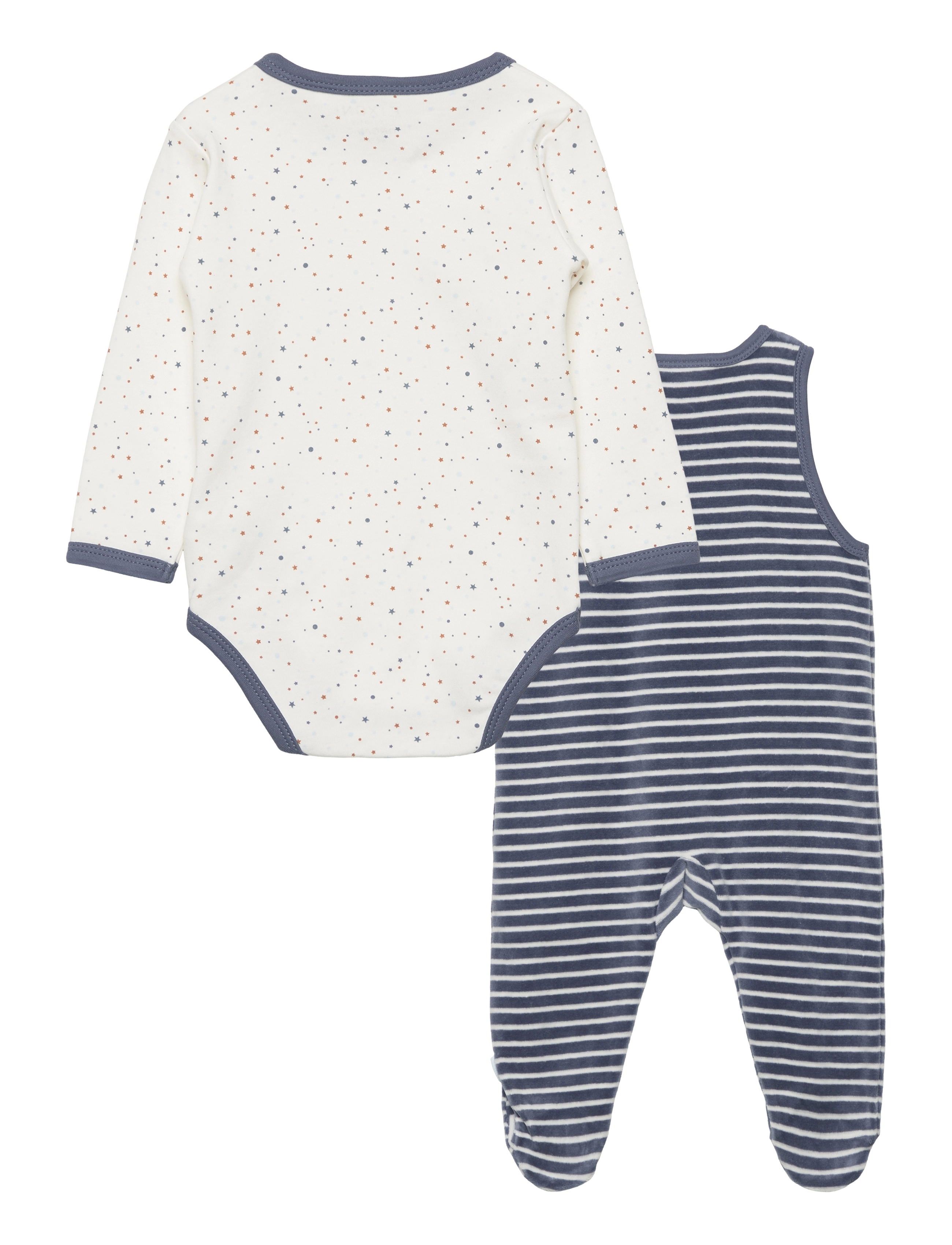 Fixoni - Body LS w.Romper - die niedrigsten preise - china blue - 1