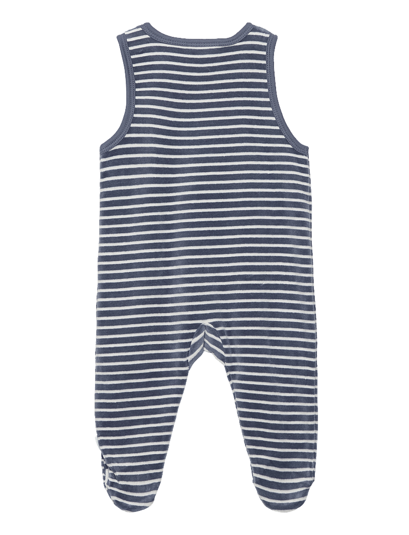 Fixoni - Body LS w.Romper - sett með samfellu - china blue - 3
