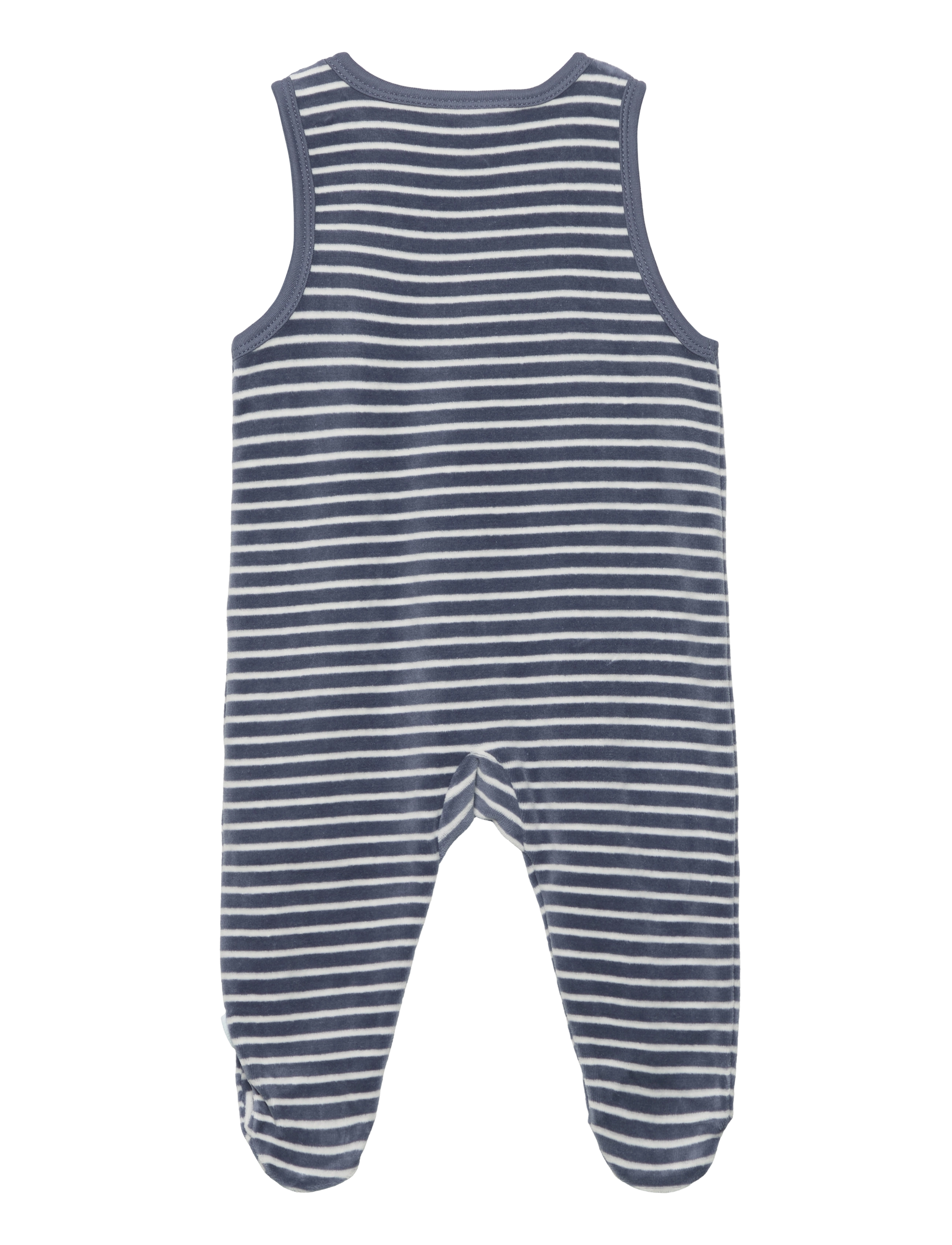 Fixoni - Body LS w.Romper - die niedrigsten preise - china blue - 3