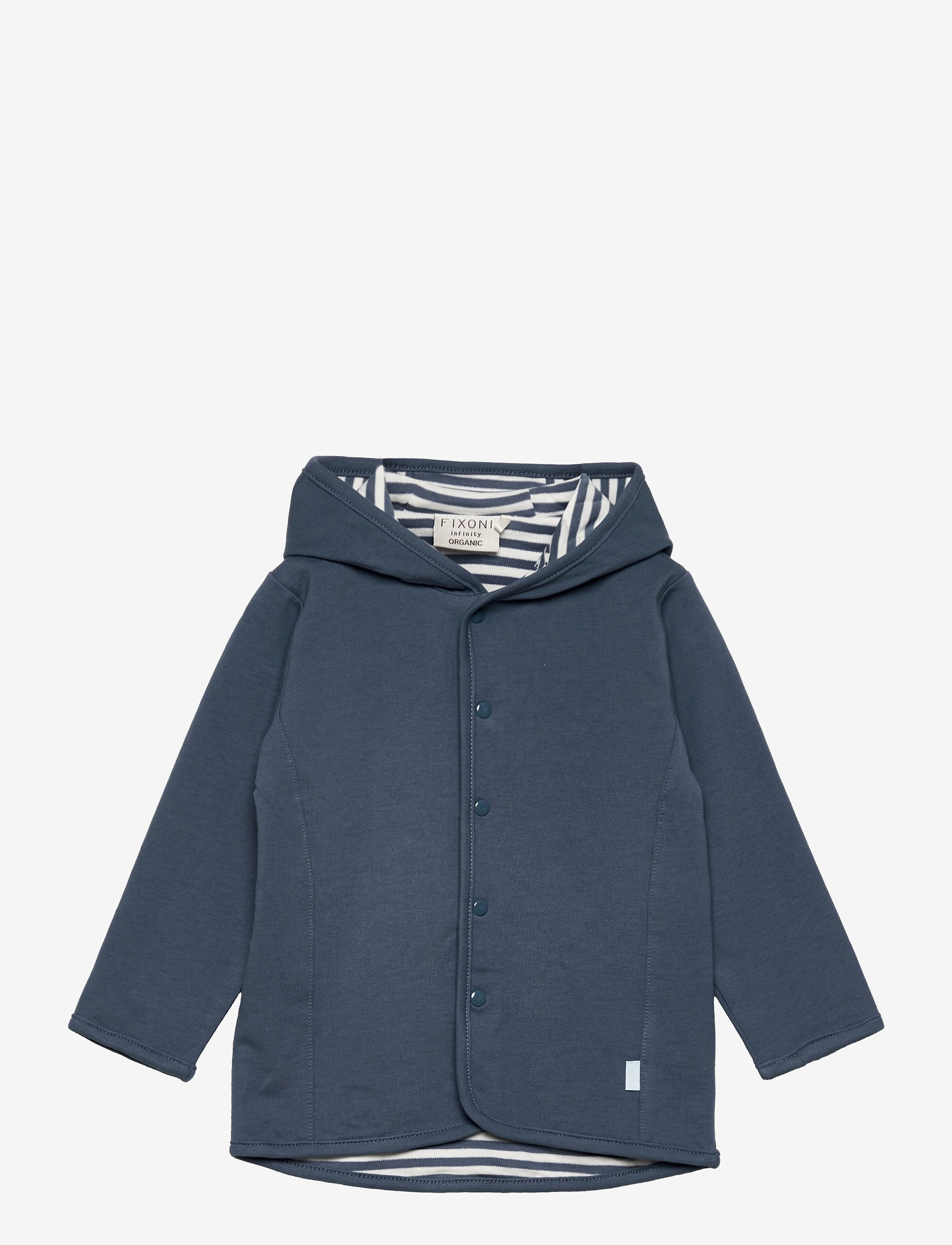 Fixoni Reversible Cardigan, 68, Blue, Strik > Cardigans, Børn