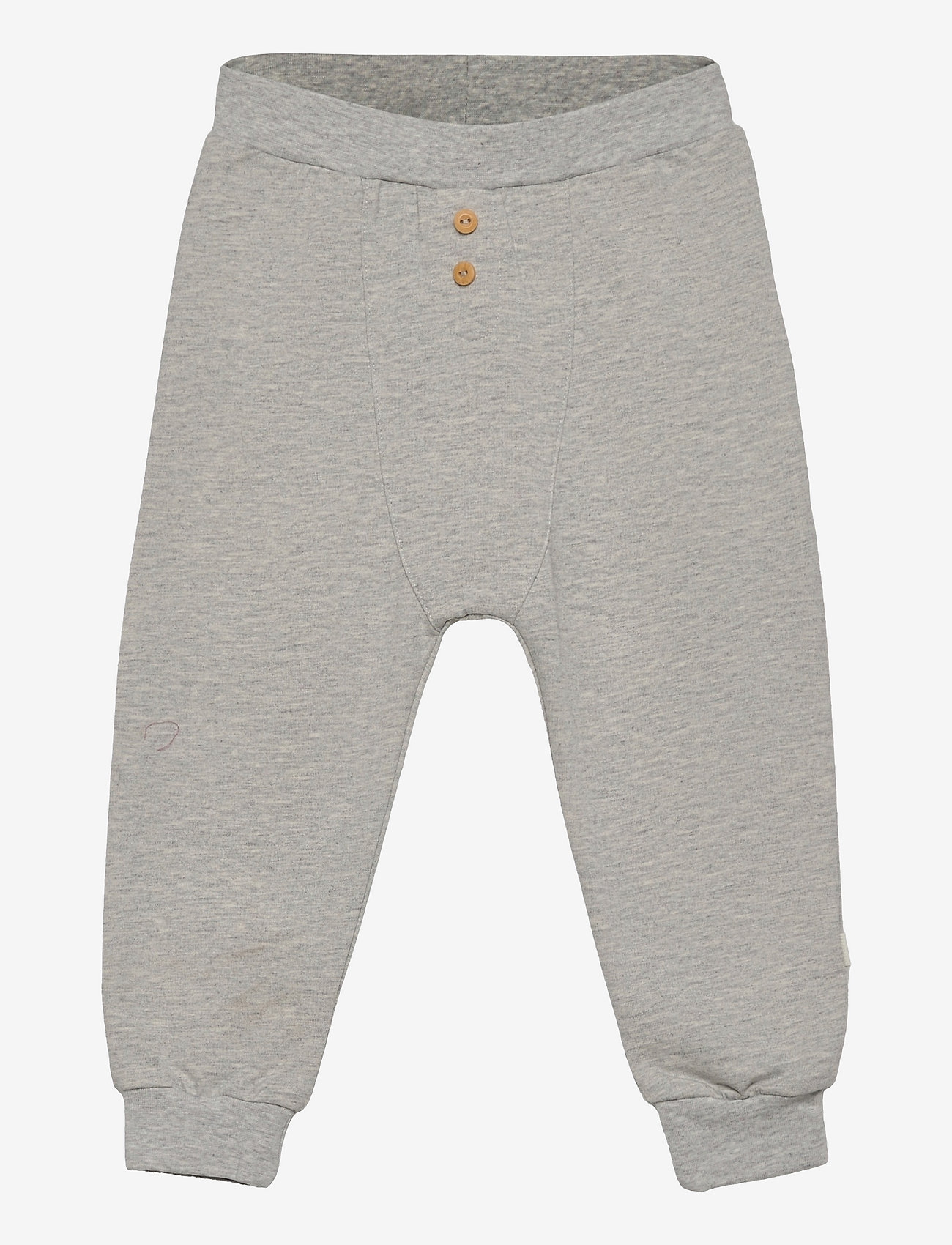 Fixoni - Pants - Unisex - babybukser - grey melange - 0