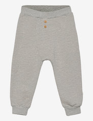 Fixoni - Pants - Unisex - baby trousers - grey melange - 0