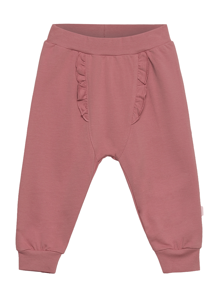 Fixoni - Pants - Girls - mjukisbyxor - dusty rose - 0